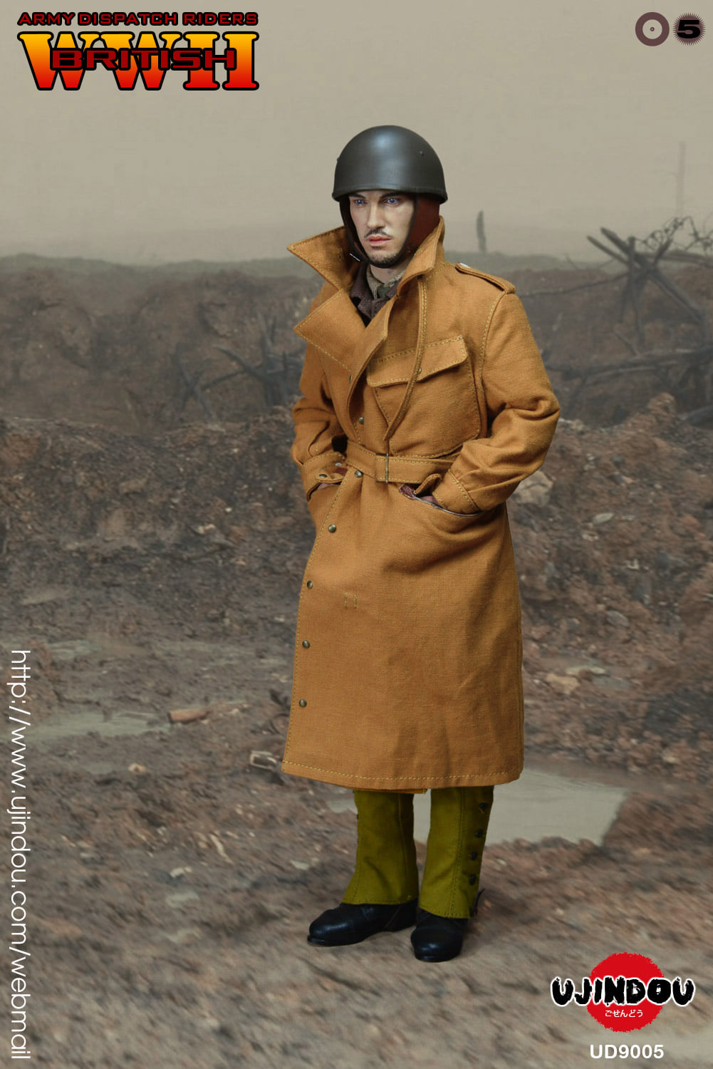 [สั่งจอง]UJINDOU UD9005 : WWII British Army Dispatch Riders