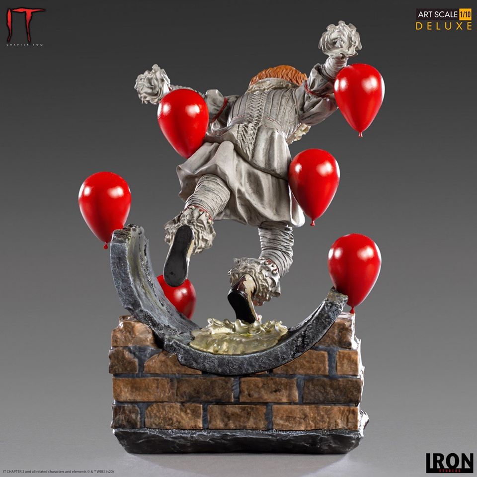 [สั่งจอง]IRON STUDIOS WBHOR31220-10 Art Scale 1/10 IT Chapter Two : Pennywise Deluxe Edition