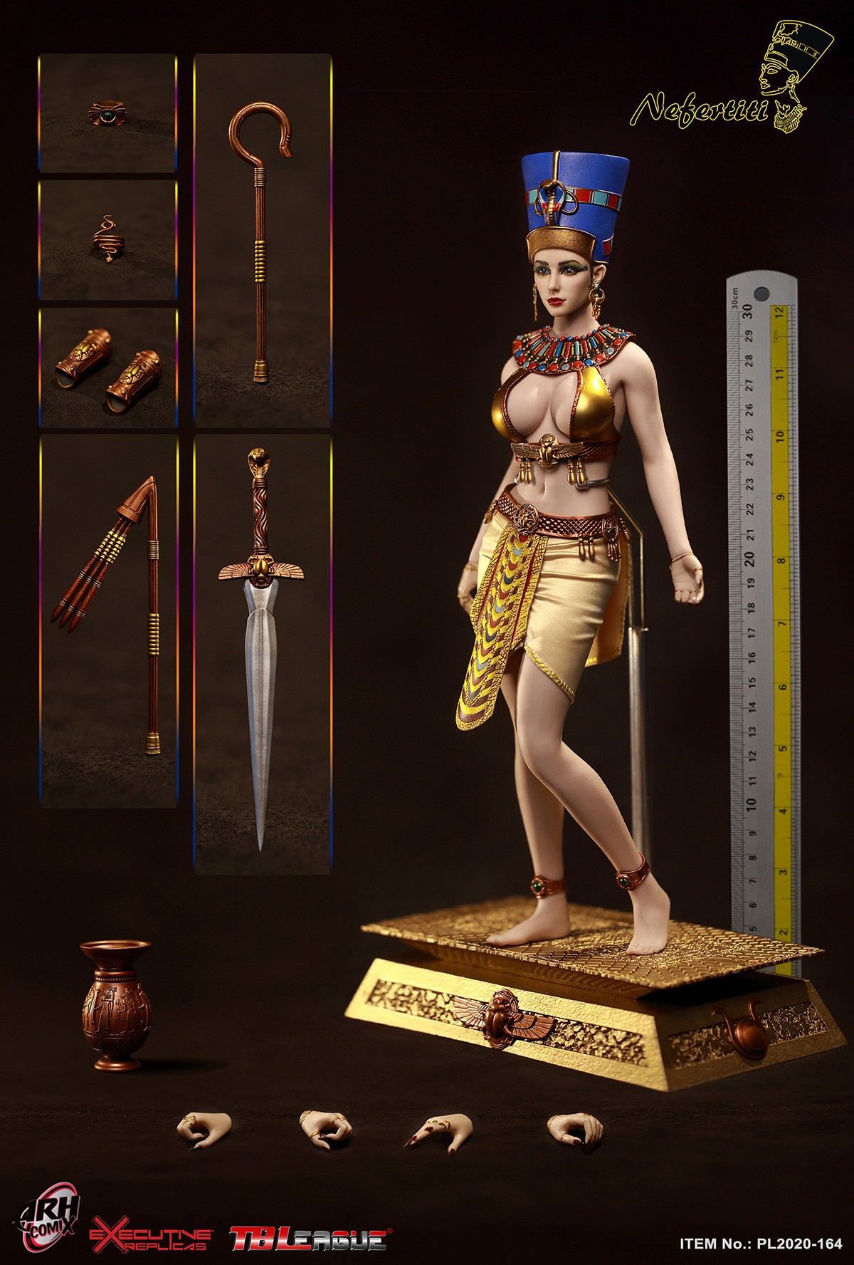 [สั่งจอง] TBLeague PL2020-164 Nefertiti 1/6th Scale Action Figure