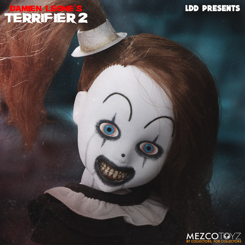 [พร้อมส่ง]Mezco Toyz LDD Presents 10" : Terrifier: Little Pale Girl