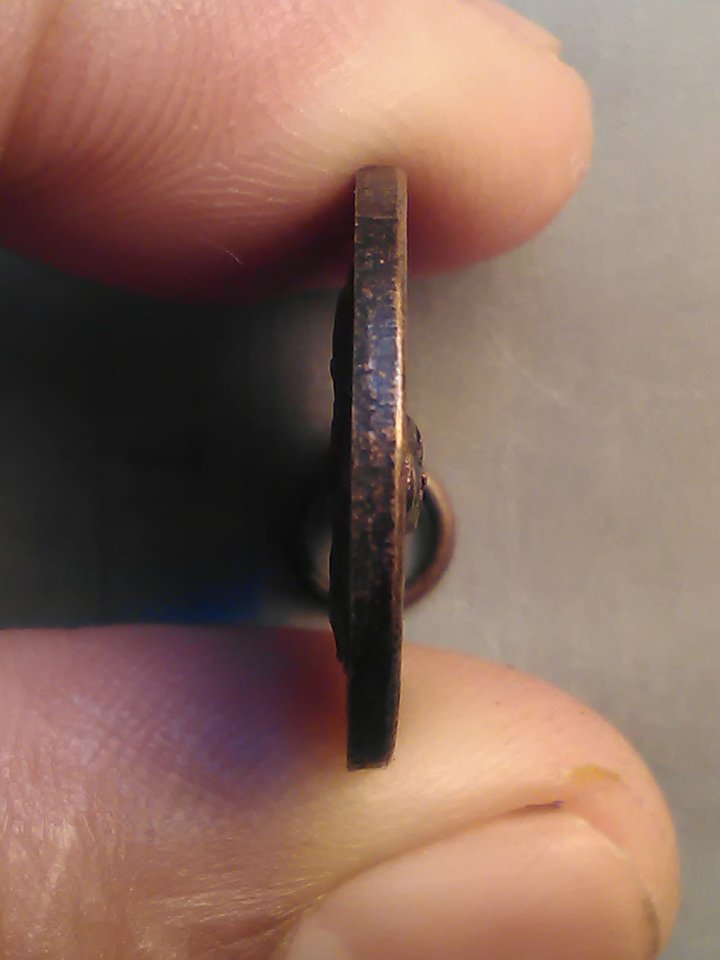 หลวงพ่อ จง-นิล หลัง หลวงพ่อ ทิม วัด พระขาว อ.บางบาล อยุธยา ปี 49 200/.