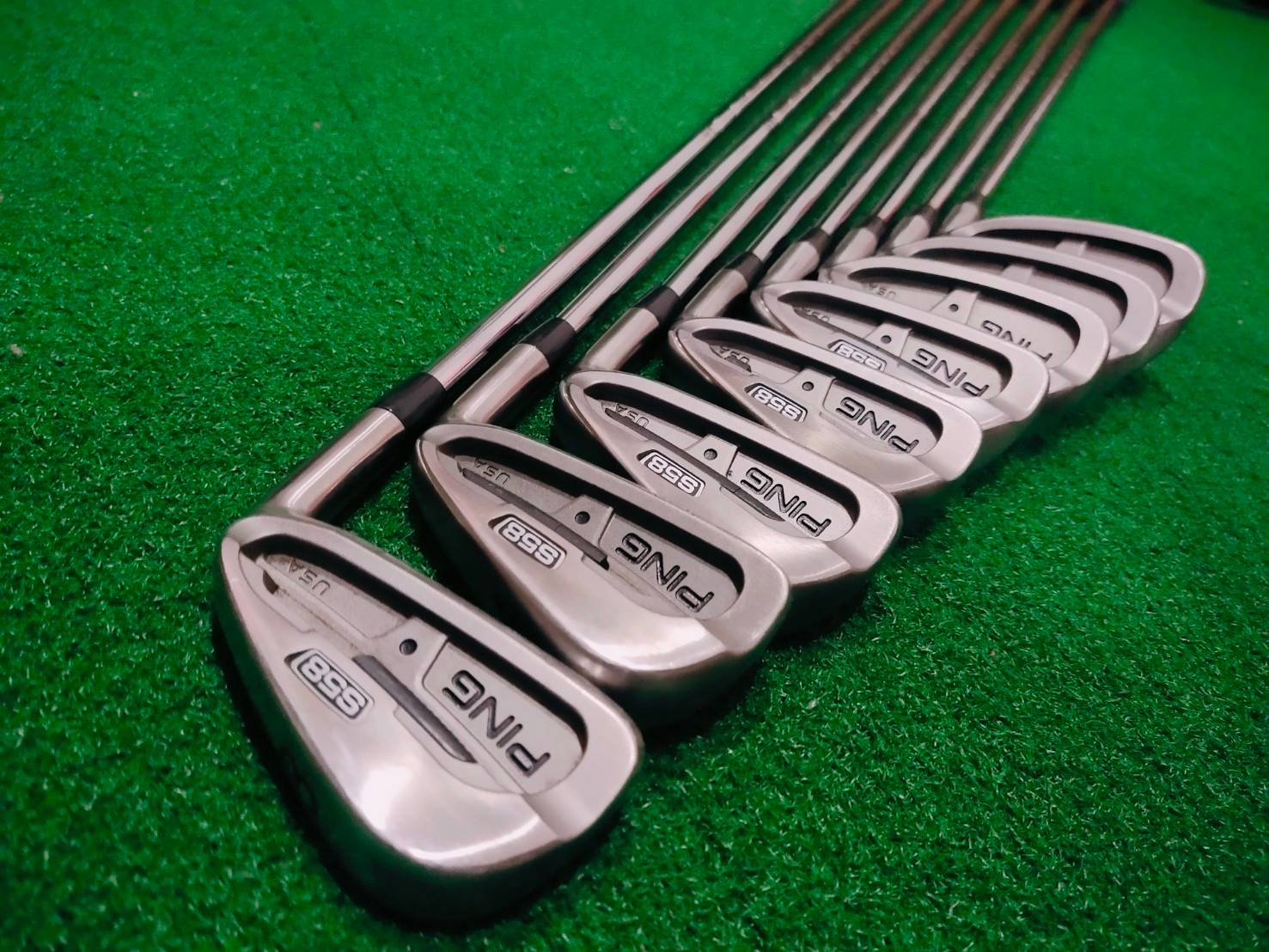 ชุดเหล็ก PING S58 USA จุดดำ