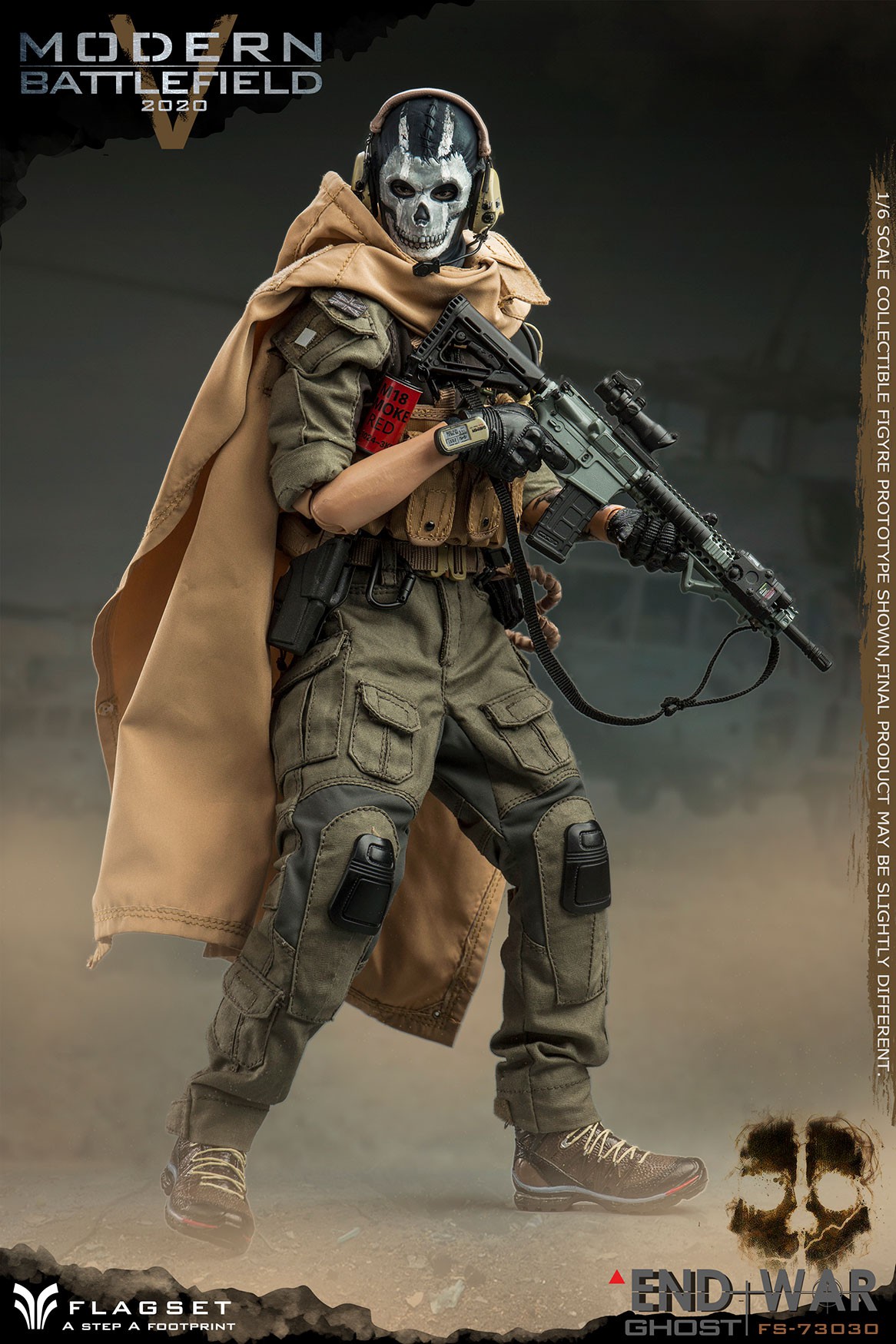 [สั่งจอง]FLAGSET 1/6 [Re-order] - FS-73030 : END WAR MODERN BATTLEFIELD 2020 GHOST