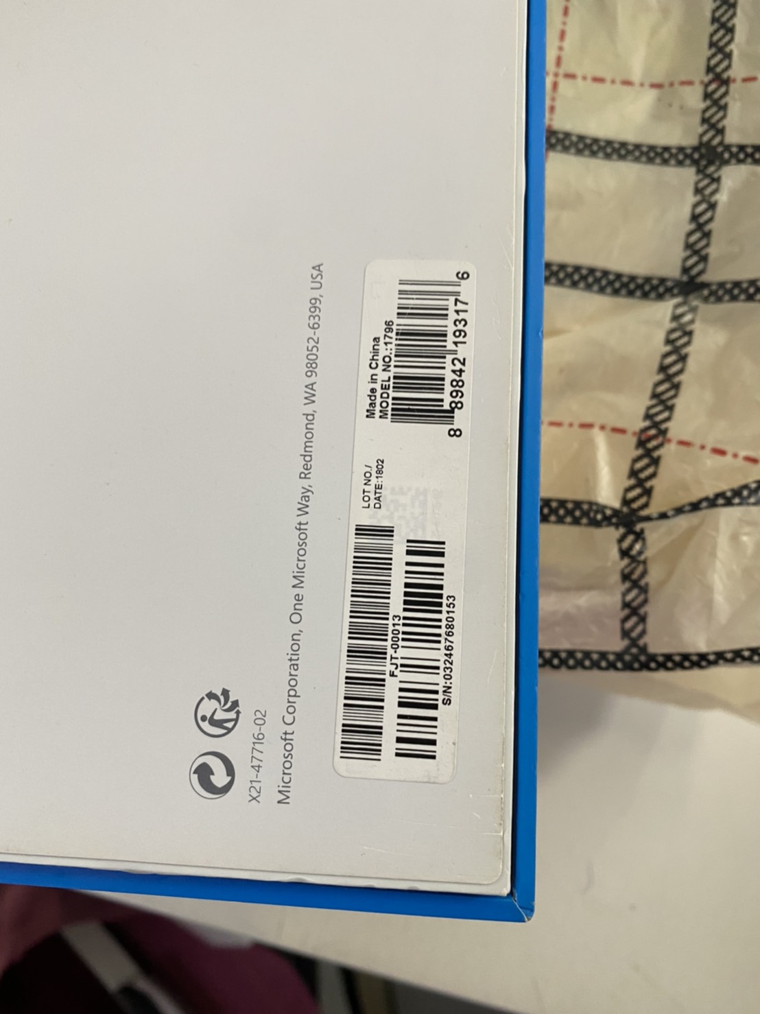 Microsoft Surface Pro1796