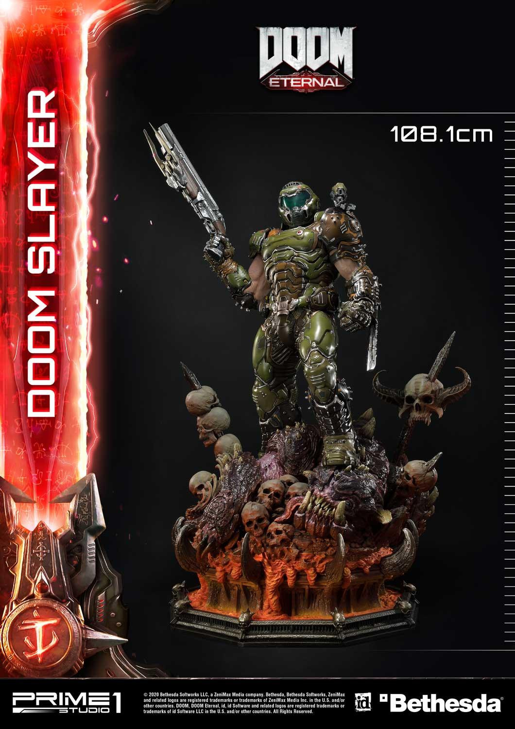 [สั่งจอง]Prime 1 Studio UMMDOOM-01: Doom Slayer (Doom Eternal) [Standard Ver.]