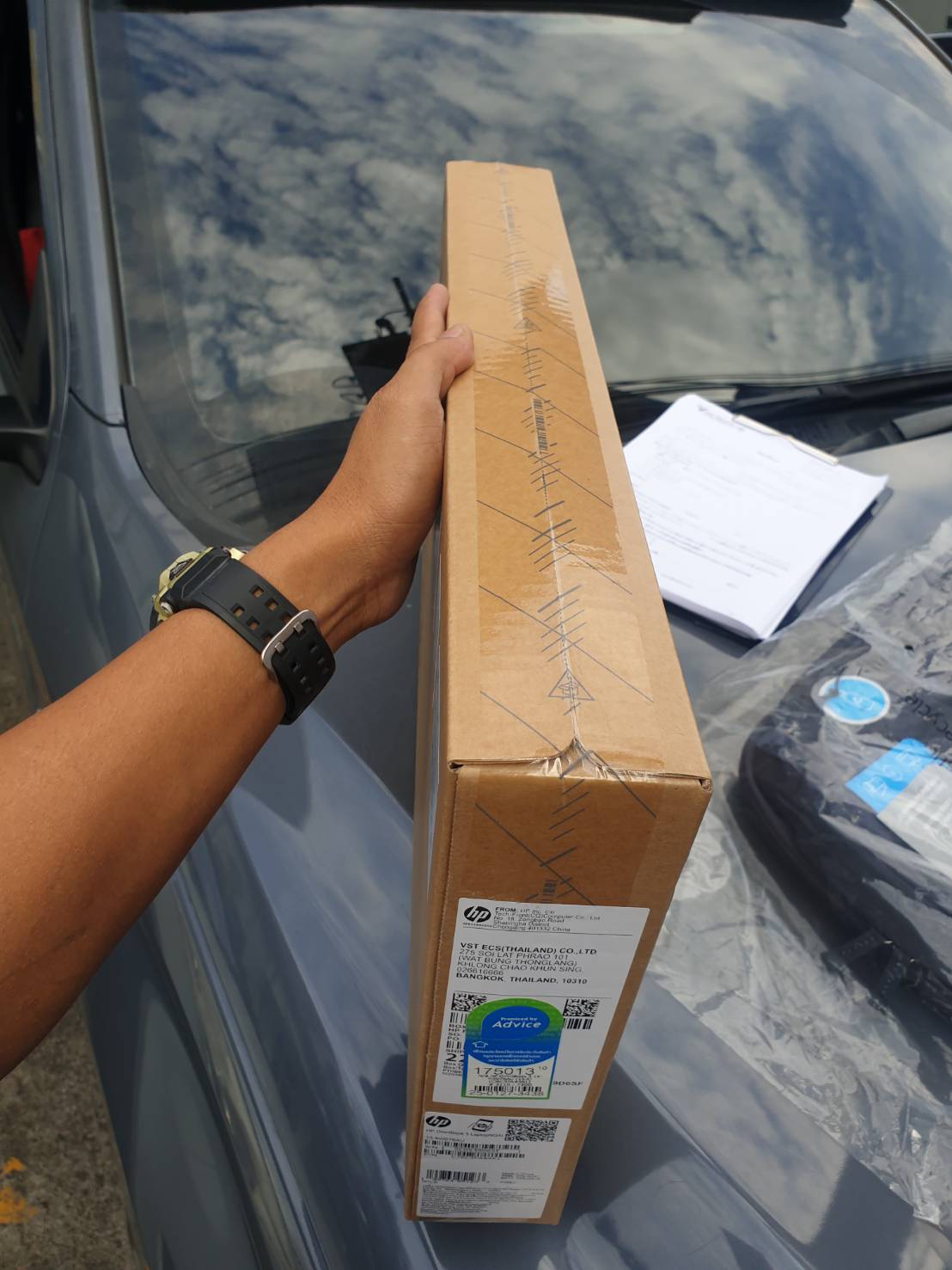 Notebook HP OmniBook 3 15-fn0076AU Ryzen AI 5 330 Ram 24 GB SSD 512GB ของใหม่