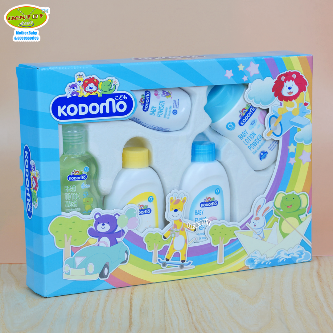 Kodomo โคโดโมะ ชุดของขวัญเล็ก สำหรับเด็กแรกเกิด 5 ชิ้น
