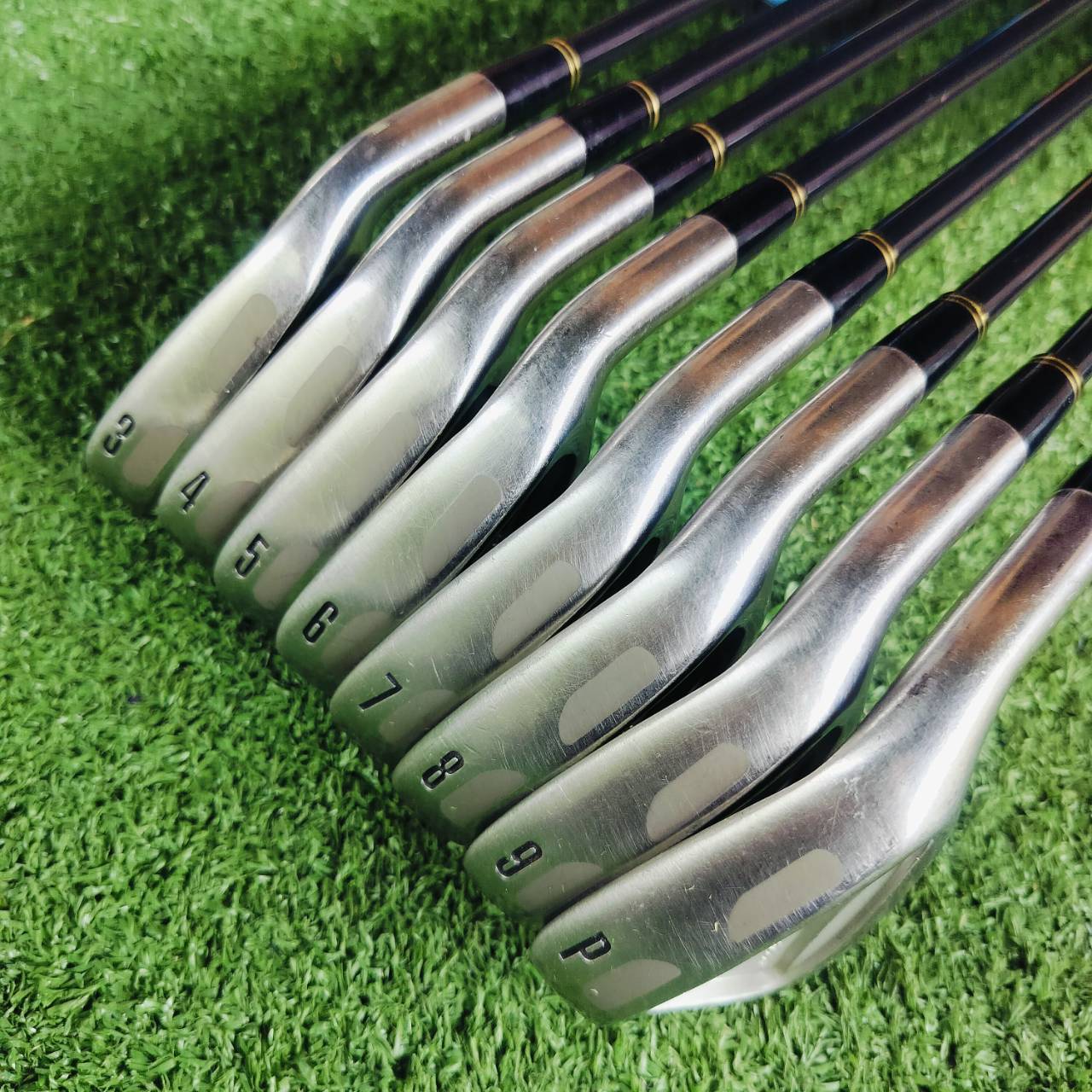 ชุดเหล็ก SRIXON i-403 AD ก้าน SV-3000 FLEX R มีเหล็ก 3 4 5 6 7 8 9 PW เป้นชุดเหล็กญี่ปุ่นที่ง่ายมากๆ ไม้กอล์ฟพรีเมี่ยมมือสอง ของแท้ By NakaraLuxurious