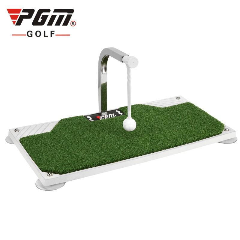 360 degree drive practice mat พรมซ้อมไดร์ฟ 360 องศา PGM HL005 ผลิตจากวัสดุที่แข็งแรงทนทาน ขนาด 33.8 x 63 cm. ( สีขาว )