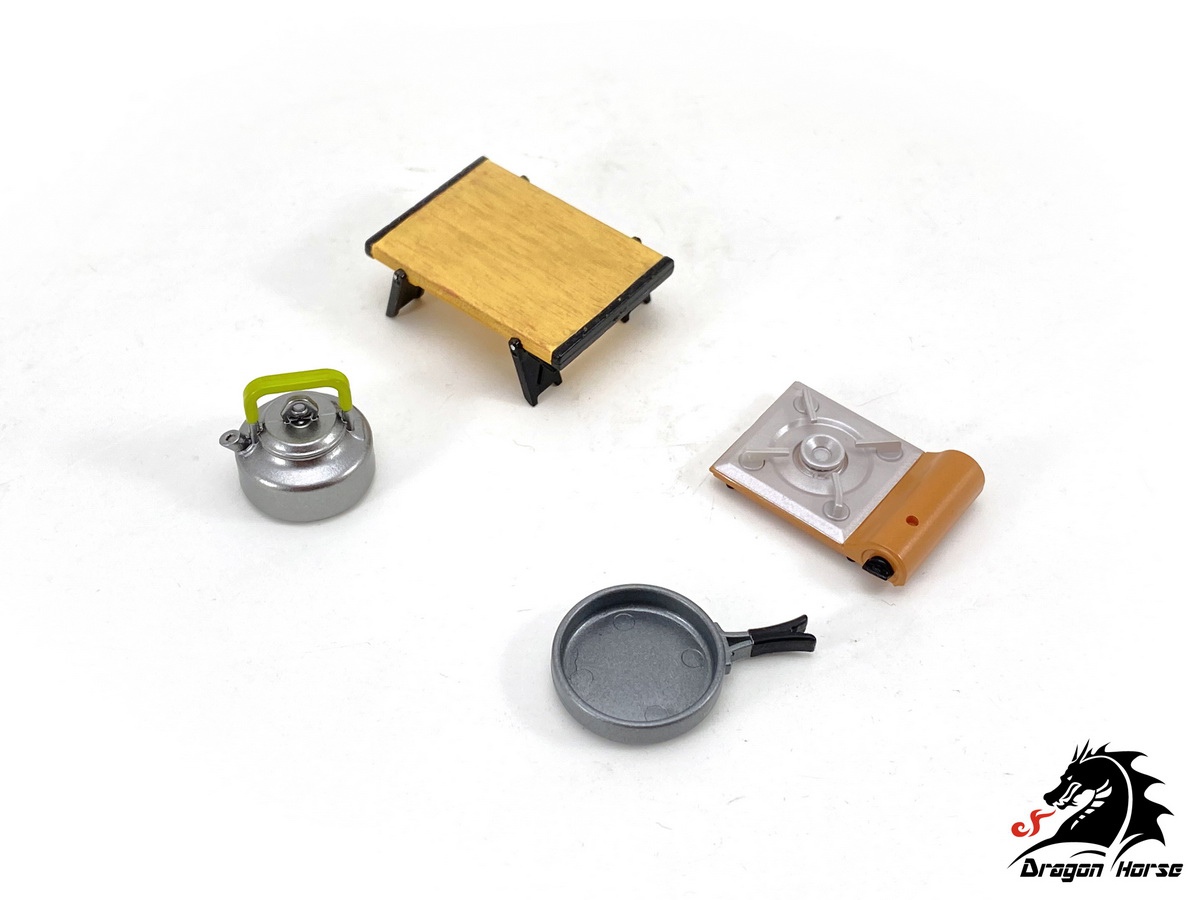 [สั่งจอง]DRAGON HORSE DH-E004 1/12 : CAMPING EQUIPMENT SET B