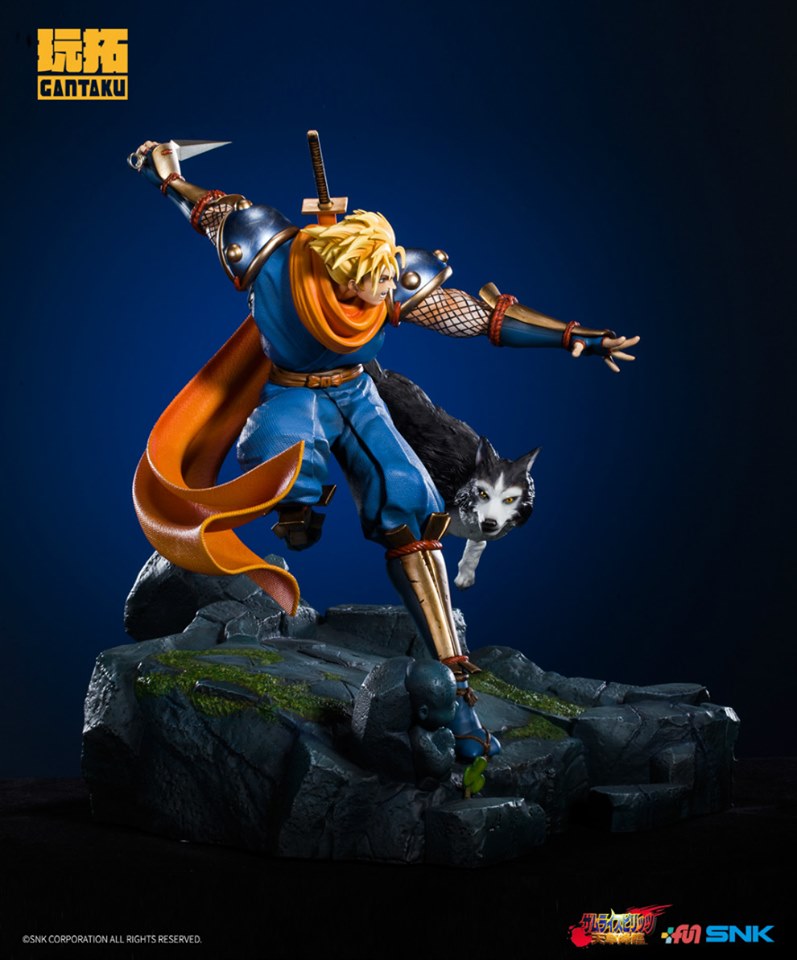 [สั่งจอง]Gantaku Studio- Samurai Shodown Ⅳ Galford D.Weiler 1/6 scale diorama