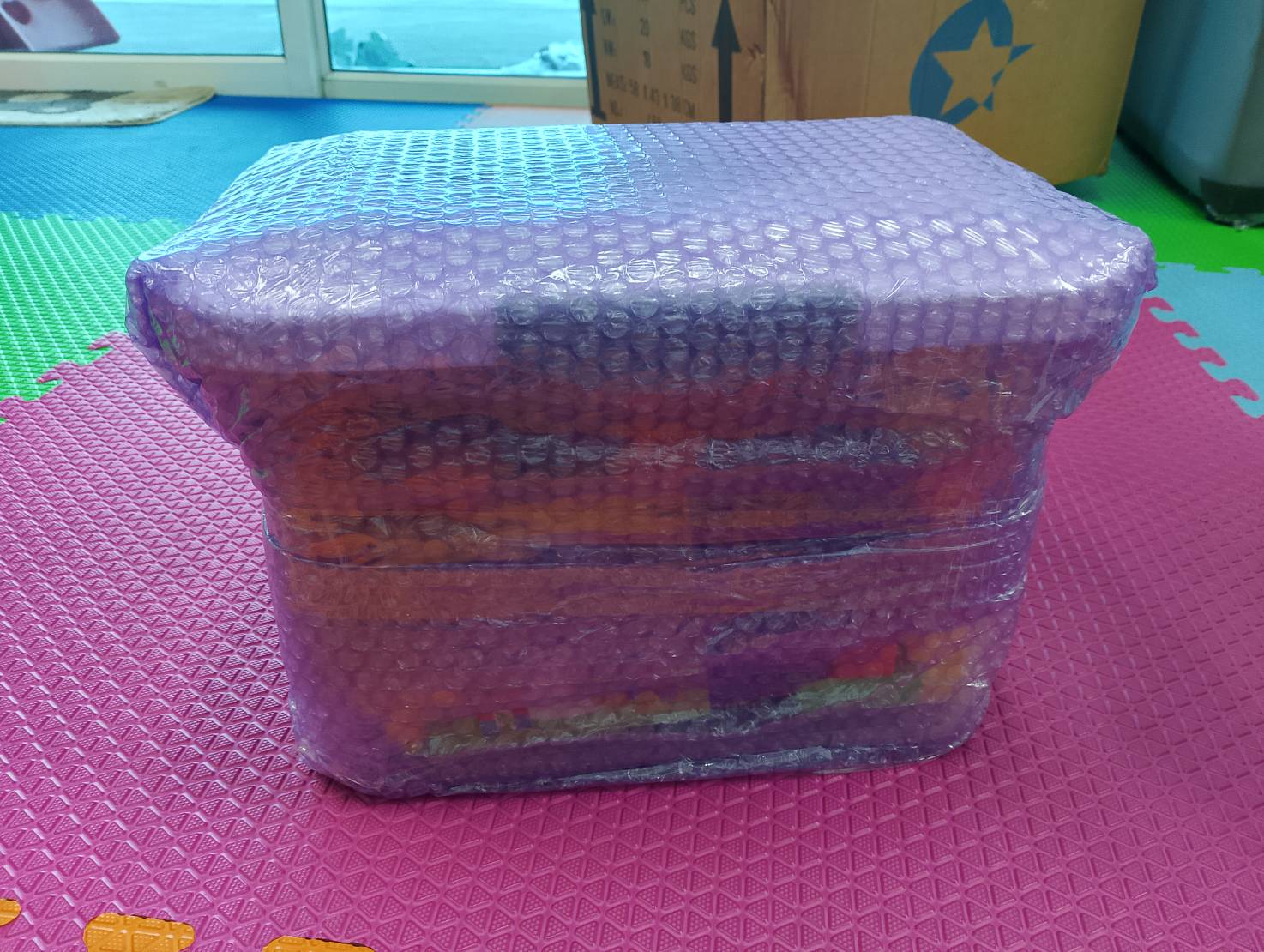 ชุดตัวต่อพลาสติกจำนวน 240 ชิ้น โลโก้เด็กอนุบาล พร้อมส่ง สื่อการสอนอนุบาล ฝึกกล้ามเนื้อมัดเล็ก ของเล่นเสริมพัฒนาการเด็ก