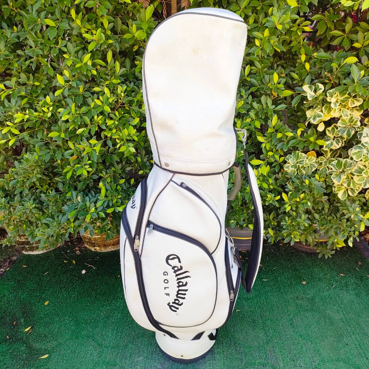 ถุงกอล์ฟ CALLAWAY GOLF มือสอง ของแท้ เป็นถุงหนัง ถุง TOUR ใบใหญ่สภาพพร้อมใช้