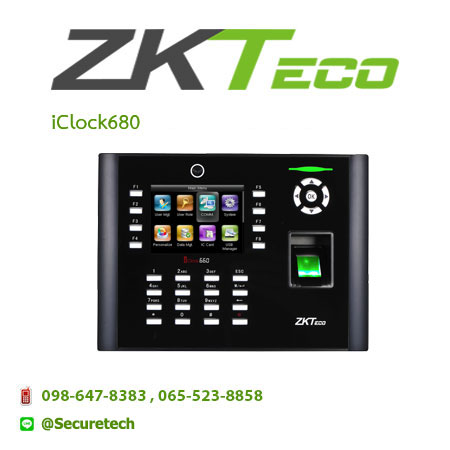 Attendance รุ่น iClock680