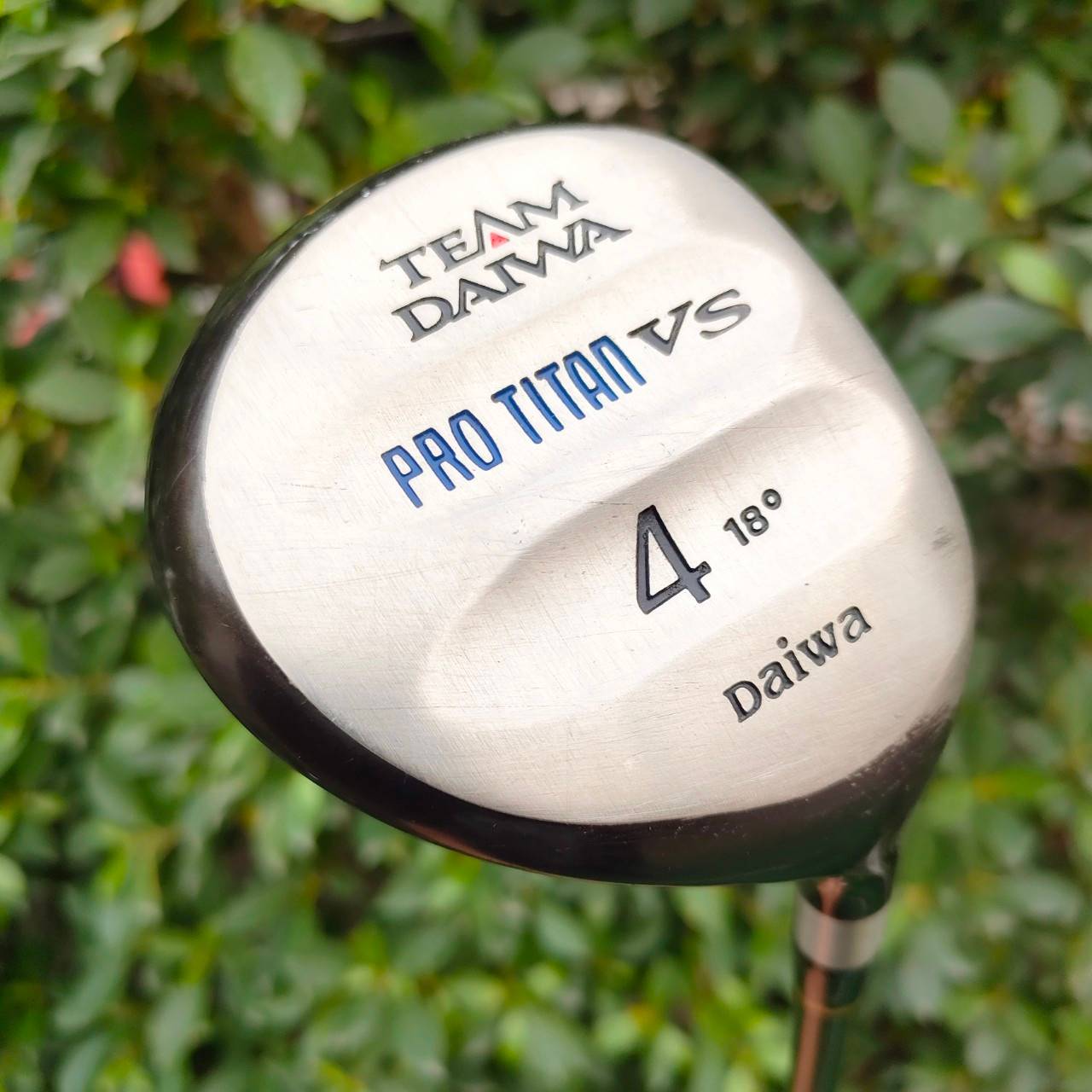 FW 4 DAIWA TEAM DAIWA PRO TITAN VS องศา 18 ก้าน PROCARBO HM70 ไม้เกาหลีคุณภาพสูงมากๆ ก้านดีมากๆ ตีไกล ตีง่ายกว่าหัวไม้ 3 ตีไกลกว่าหัวไม้ 5