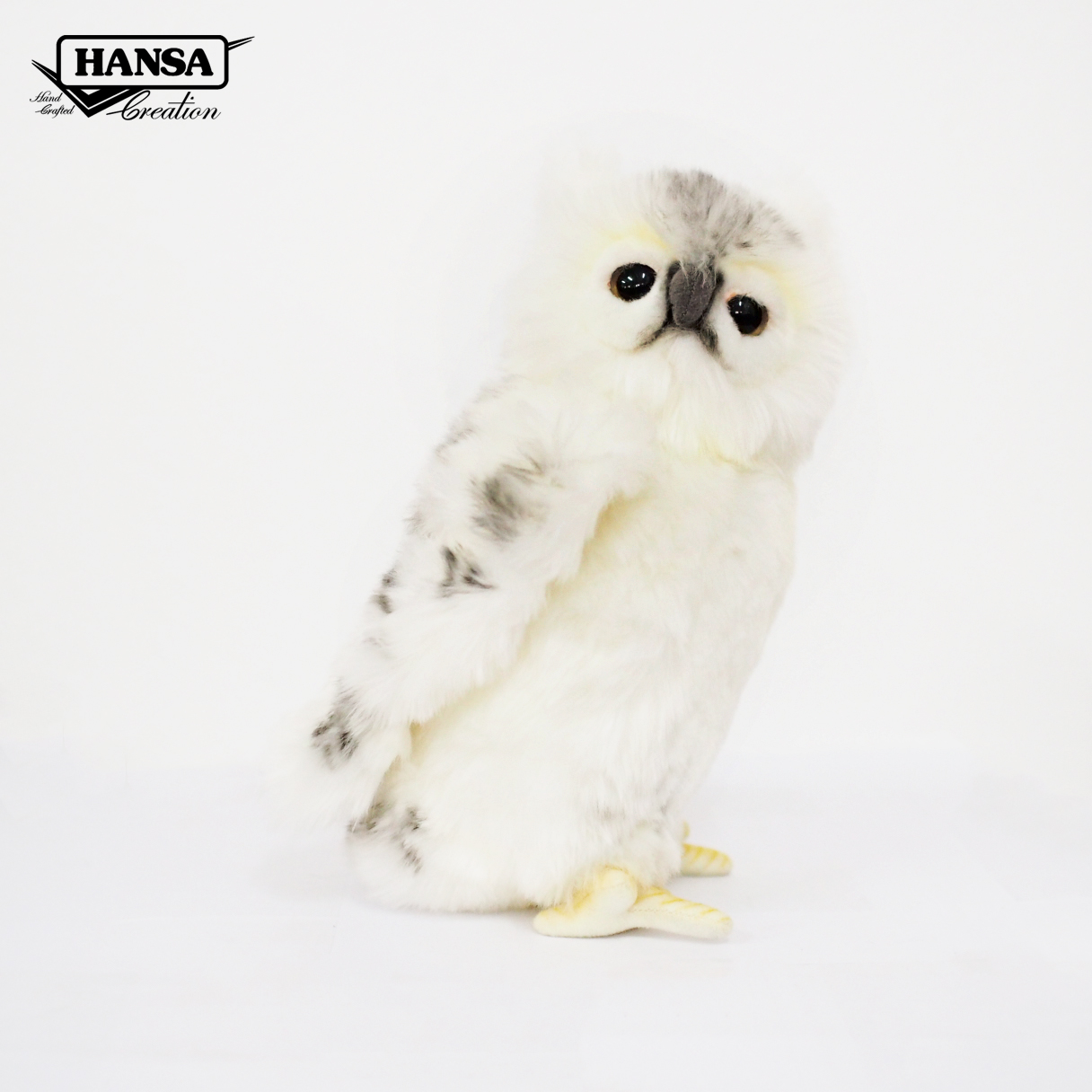 7699 Snowy Owl 25 cm. H - ตุ๊กตานกฮูกหิมะ