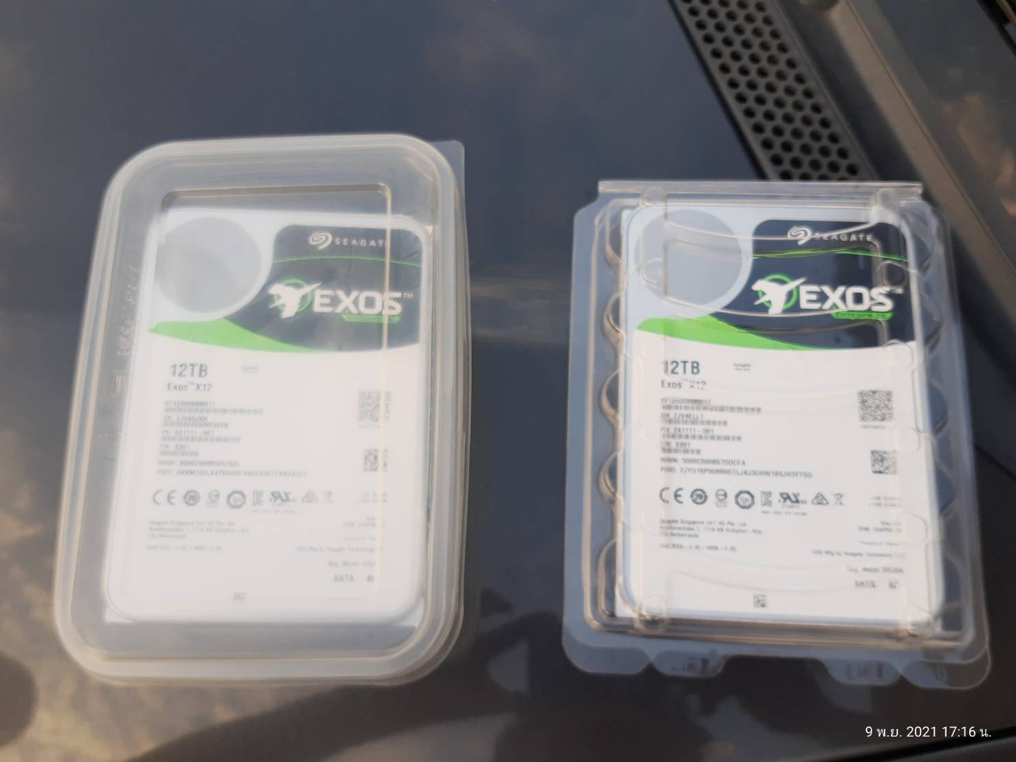 Seagate Exos X12 12 TB SED 512e SATA ST12000NM0017