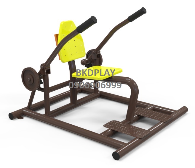 เครื่องออกกำลังกายกลางแจ้งผู้ใหญ่,บริหารแขน-หัวไหล่ (แบบกดยกน้ำหนัก),ลานกีฬาอเนกประสงค์ ,สวนสาธารณะ ,เทศบาล ,หมู่บ้าน ,ผลิตในไทย ,สั่งทำตามสีที่ต้องการได้ ขนาด 100 x 100 x 80 ซม.