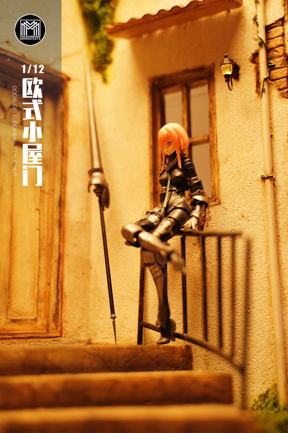 [สั่งจอง]mmmtoys M2212 1/12 : European style cabin door