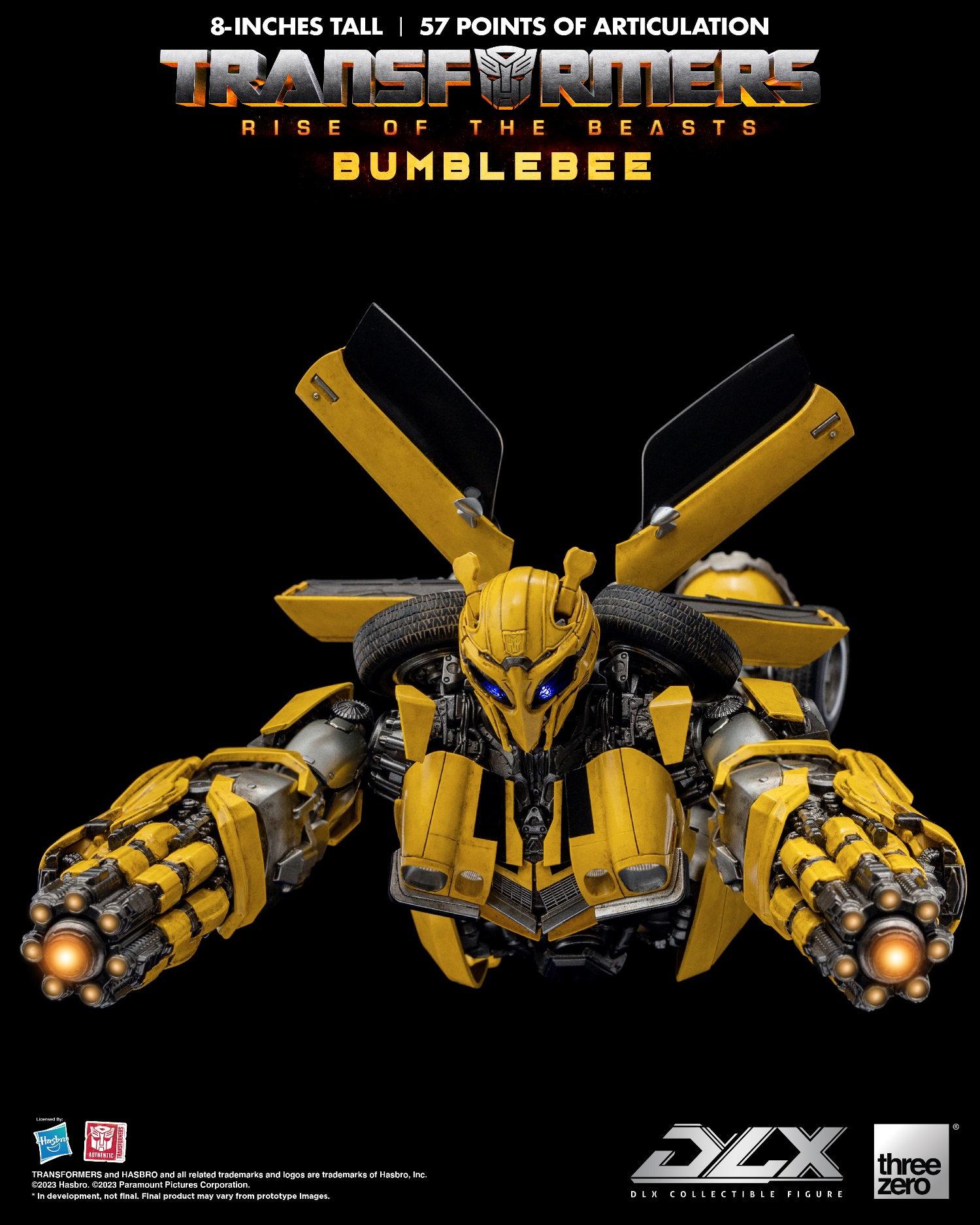 [สั่งจอง]threeZero 3Z05630W0 TRANSFORMERS : Rise of the BEAST DLX - Bumblebee