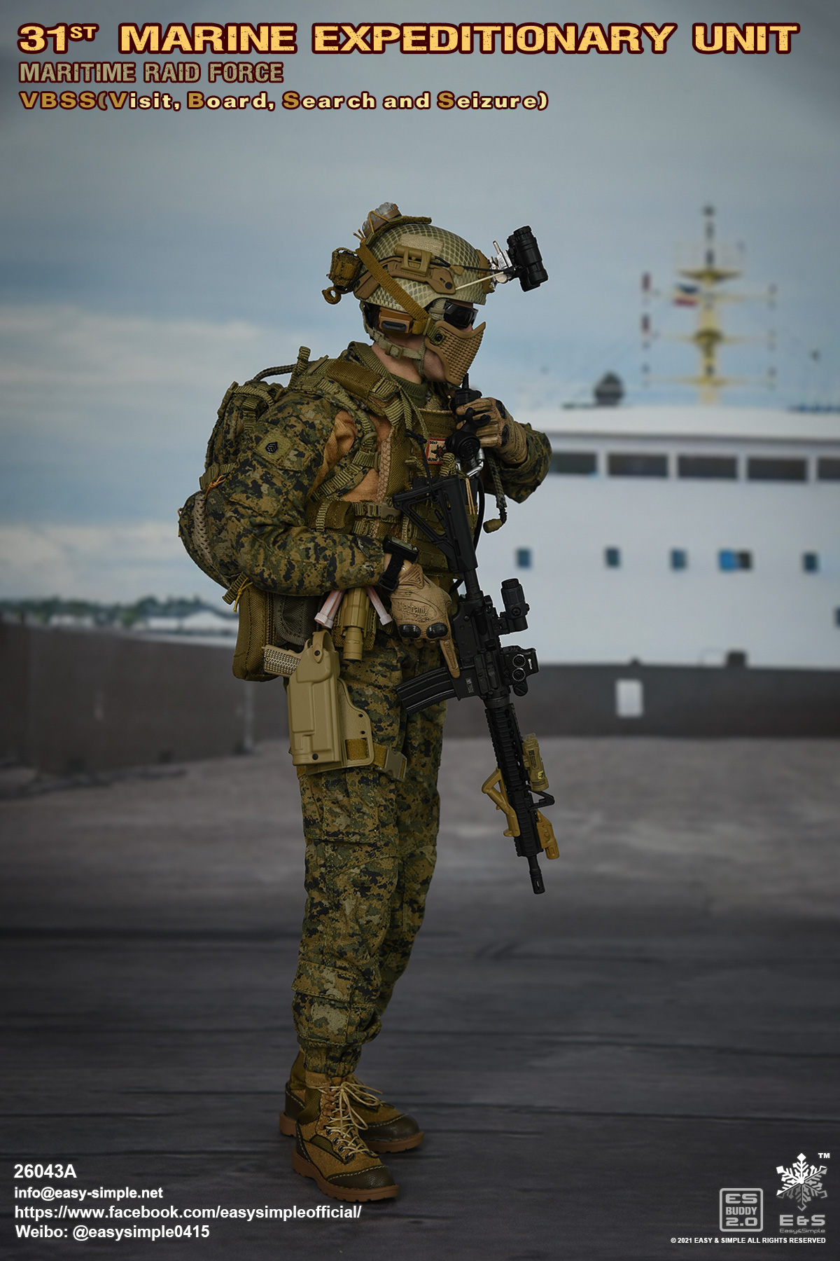 [สั่งจอง] Easy&Simple 26043A 1/6 : 31st MEU MRF VBSS