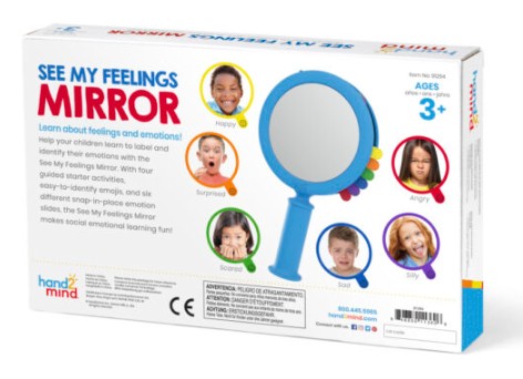 กระจกส่องอารมณ์หนูน้อย ของเล่นเด็ก, สื่อการสอน , ของเล่น ,ของเล่นเสริมพัฒนาการ ของเล่นเด็กอนุบาล พร้อมส่ง