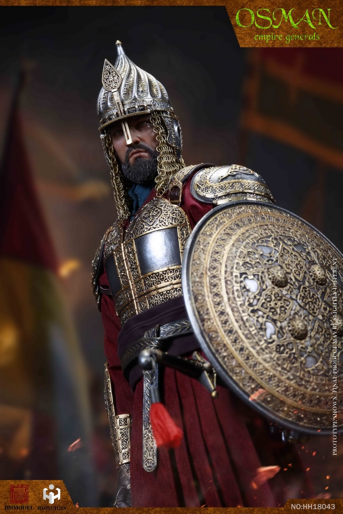 [สั่งจอง]HHMODEL x HAOYUTOYS HH18043 1/6 : Empire Series - General of the Ottoman Empire
