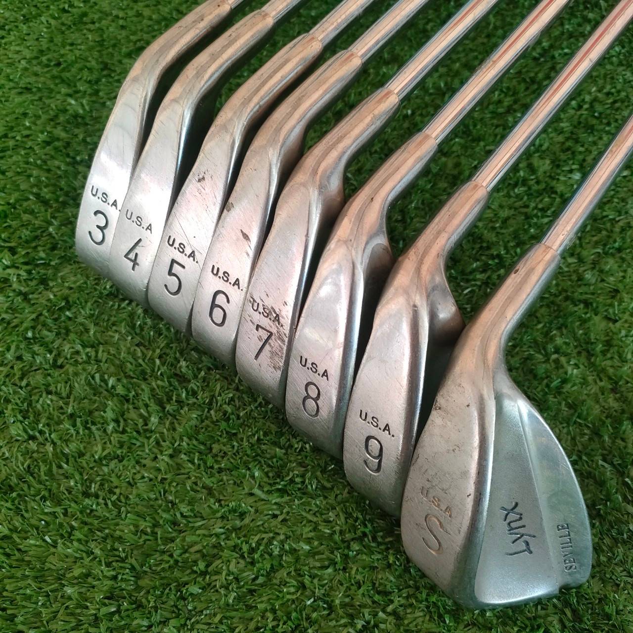 ชุดเหล็ก LYNX SEVILLE มีเหล็ก 3-9 เเละ SW ก้าน LYNX เหล็กคมสุดมันส์ พัฒนาขั้นสุดครับ