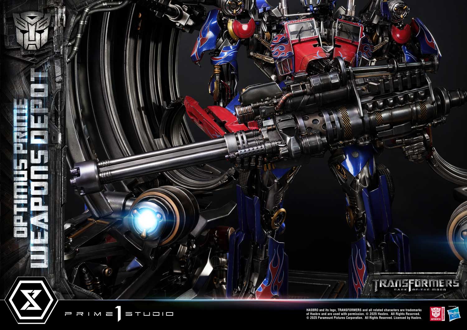 [สั่งจอง] Prime 1 Studio MMTFM-38: Optimus Prime Weapons Depot (Transformers: Dark of the Moon)