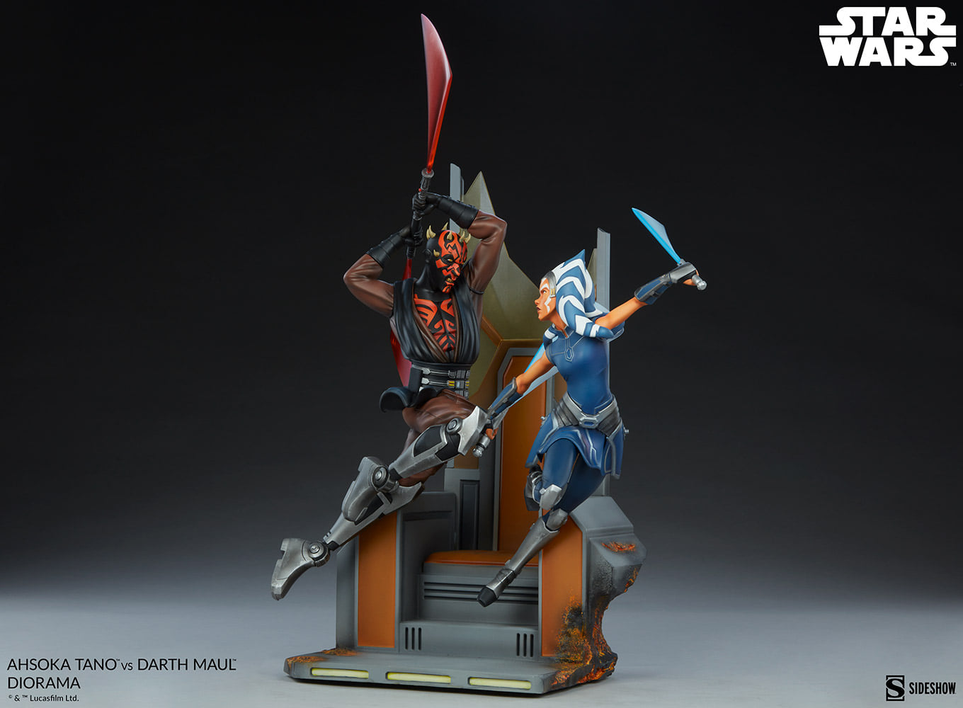[สั่งจอง]Sideshow Collectibles 200619 : Ahsoka Tano VS Darth Maul