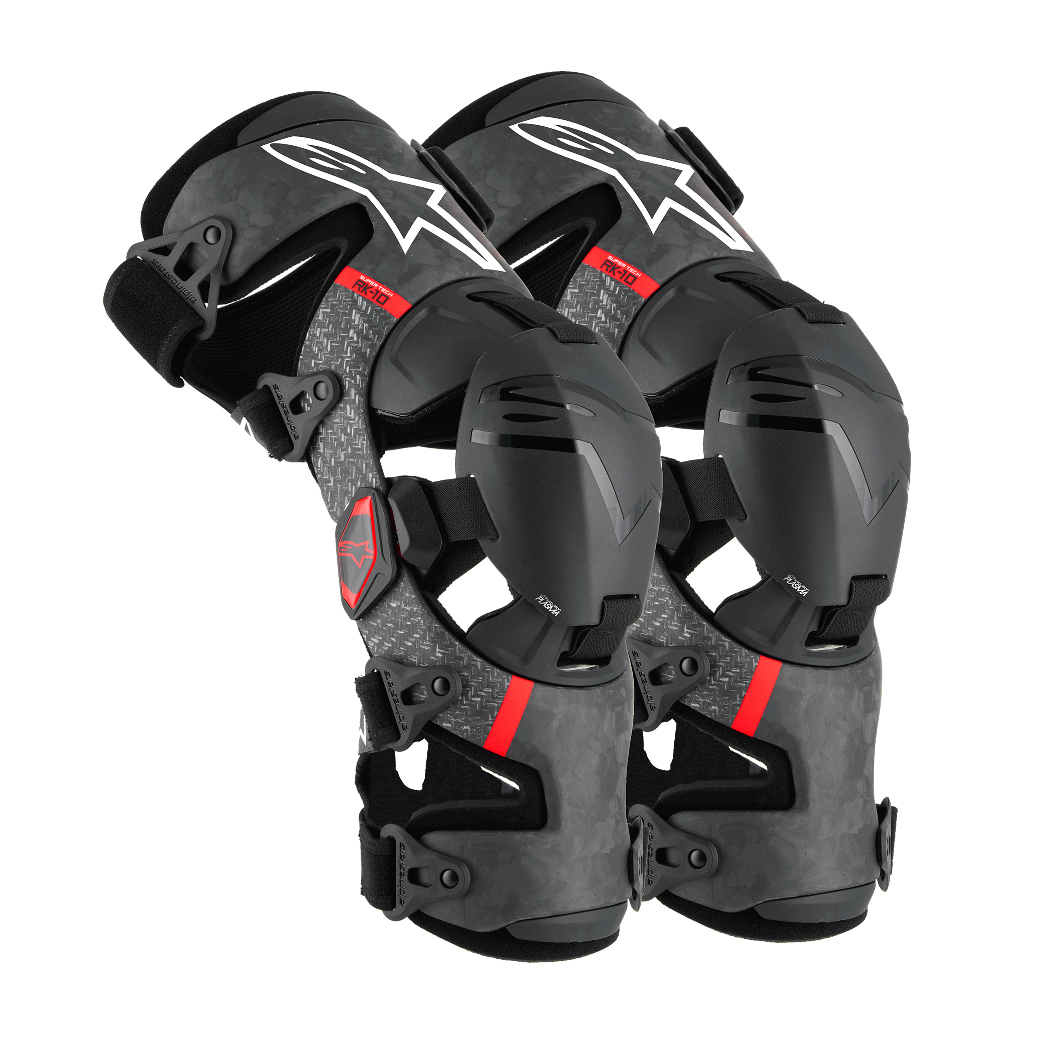 การ์ดเข่า Alpinestars Supertech RK-10 Plasma Knee Braces