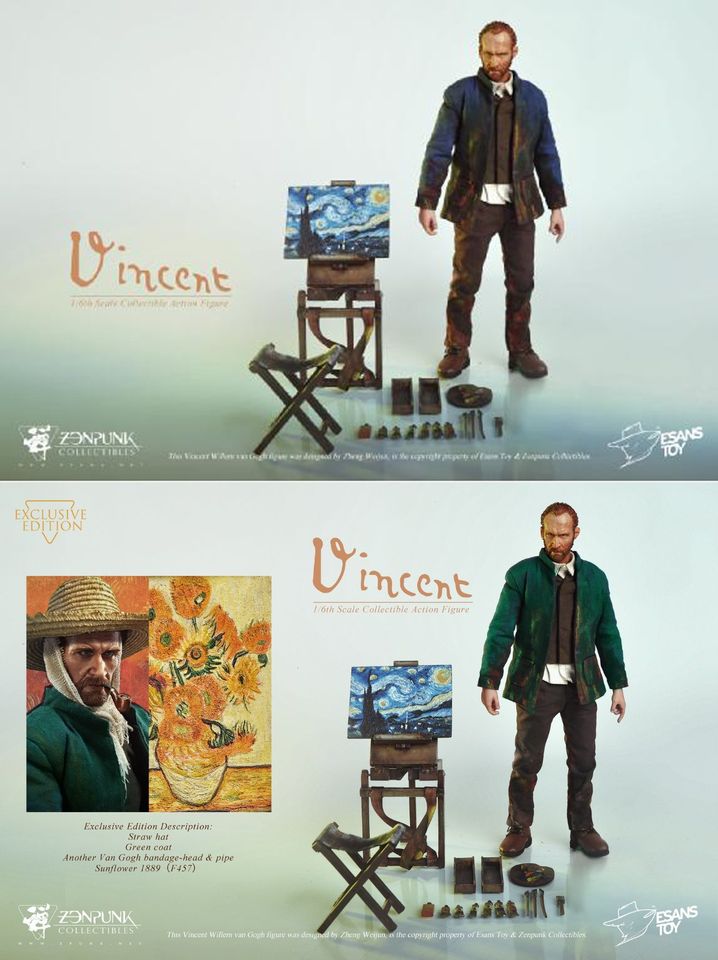 [สั่งจอง]EsansToy x Zenpunk 1/6 : Great Master— Vincent Willem van Gogh