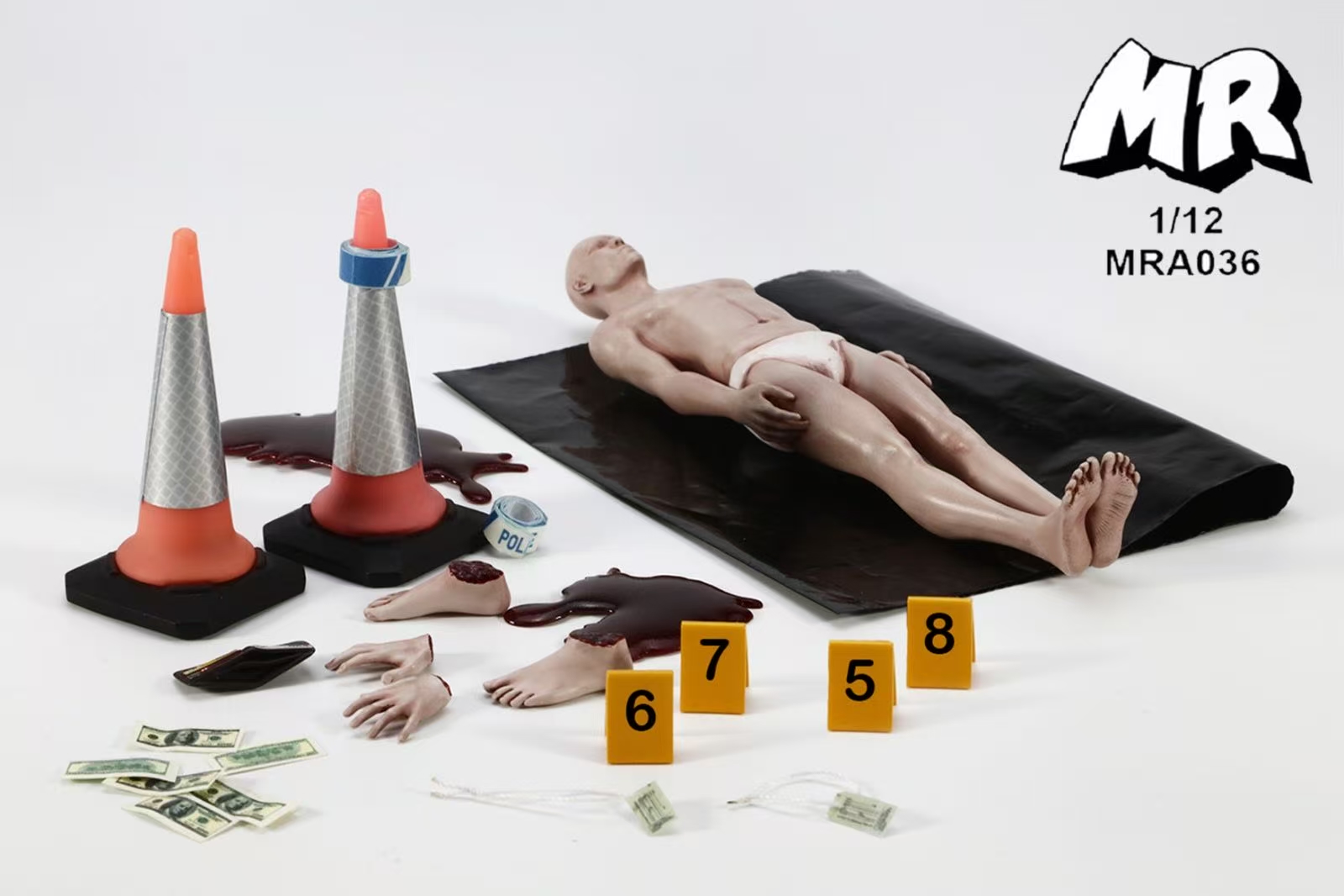 [สั่งจอง] MR.Figures 1/12 : - MRA035 : Street Three Star Props