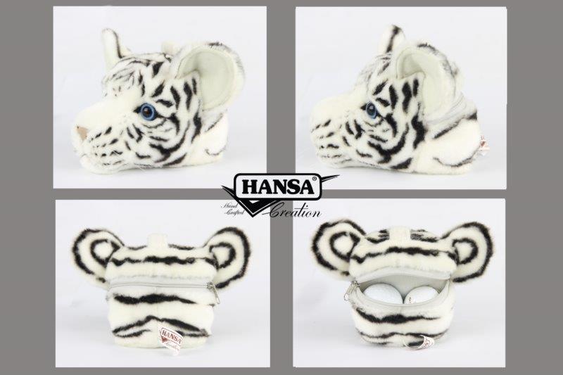8471 White Tiger Golf Pouch 17cm.W