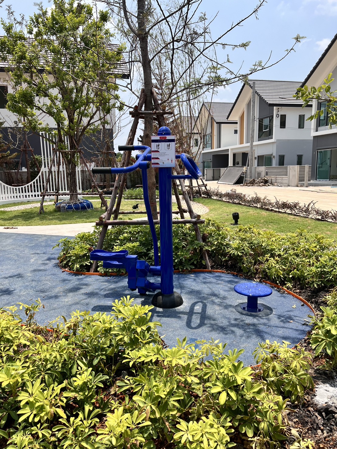 เครื่องออกกำลังกาย กลางแจ้ง ชุดอุปกรณ์ บริหารขา น่อง สะโพก แบบย่ำเท้า ยิดเอว ลานกีฬา อเนกประสงค์ สนามกีฬา สั่งผลิต 10-20 วัน