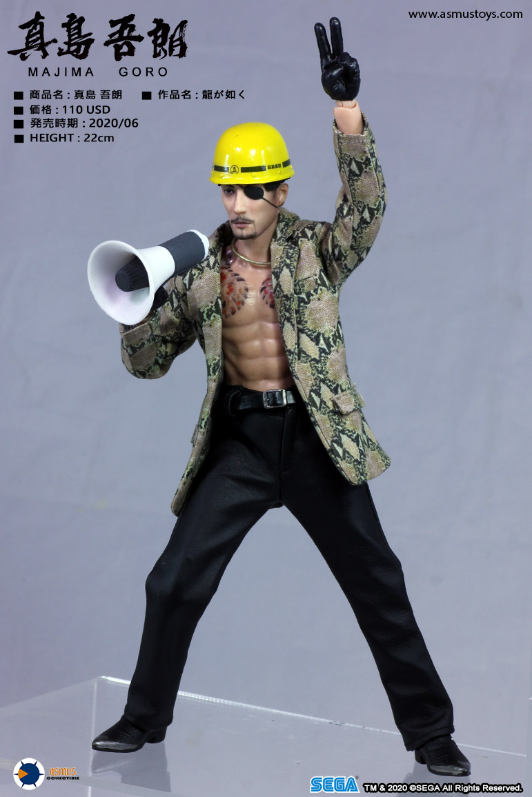 [สั่งจอง]ASMUS TOYS YAKU02A ULTIMATE 8 YAKUZA SERIES : MAJIMA GORO
