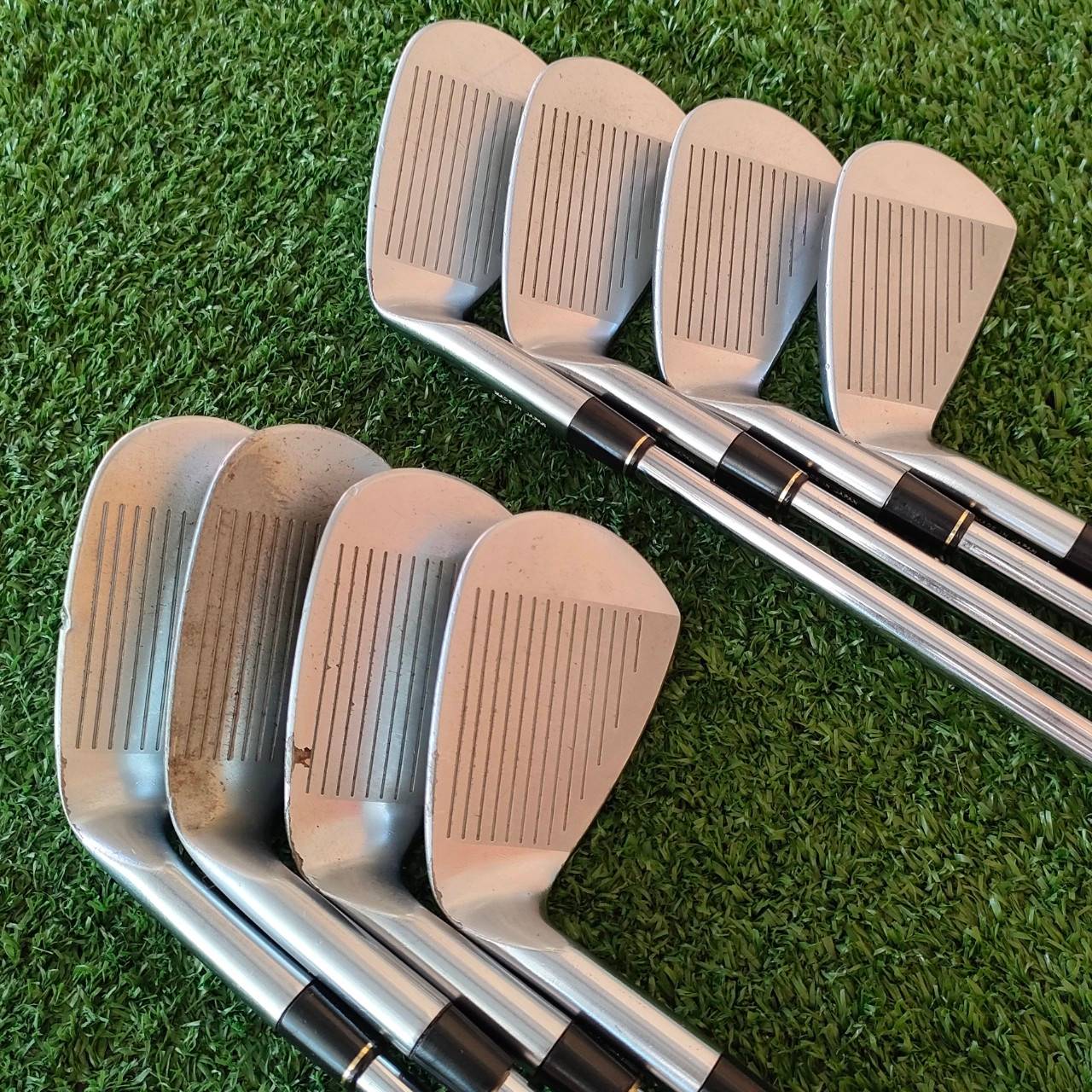 ชุดเหล็ก MIRACLE FORGED มีเหล็ก 5-9 เเละ PW SW P/S ก้าน DYNAMIC GOLD S200 เหล็กพรีเมี่ยม FORGED CAVITY ใส่ GRIP GOLF PRIDE ไม้กอล์ฟมือสอง ของแท้ BY NakaraLuxurious