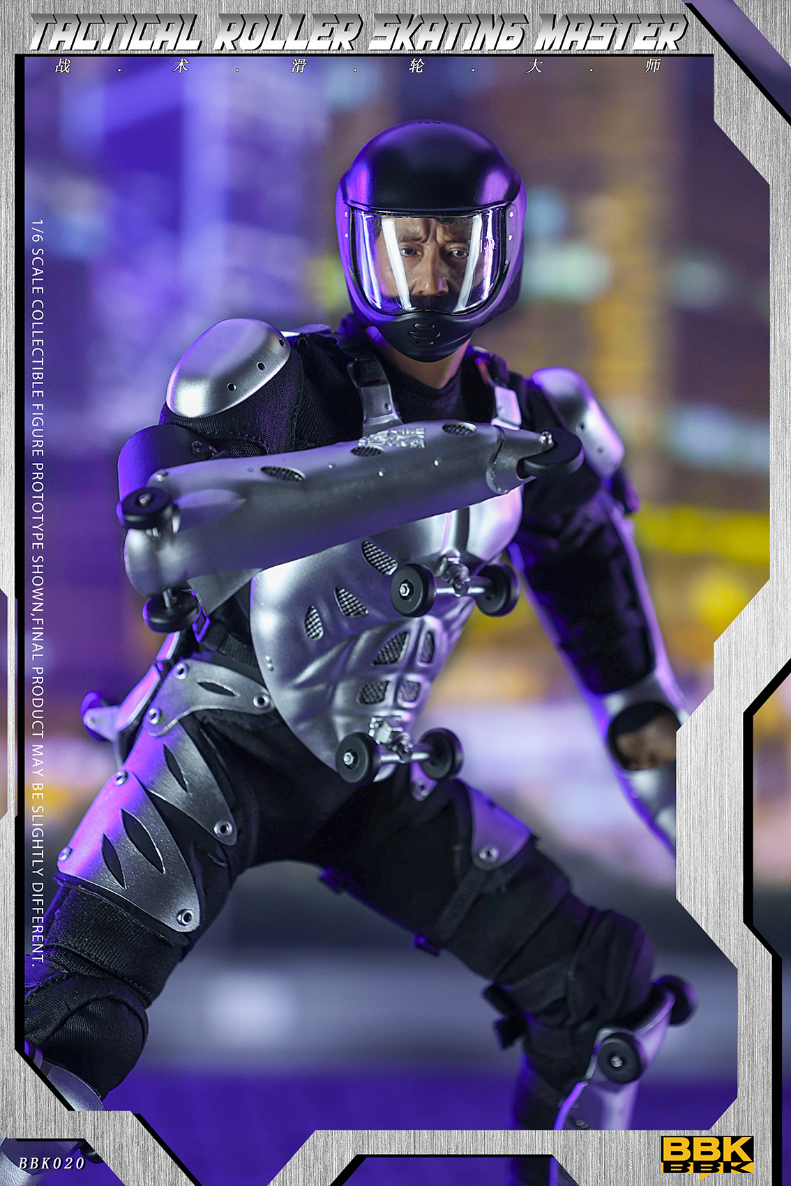 [สั่งจอง]BBK BBK020 1/6 : Tactical Roller Skating Master Action Figure
