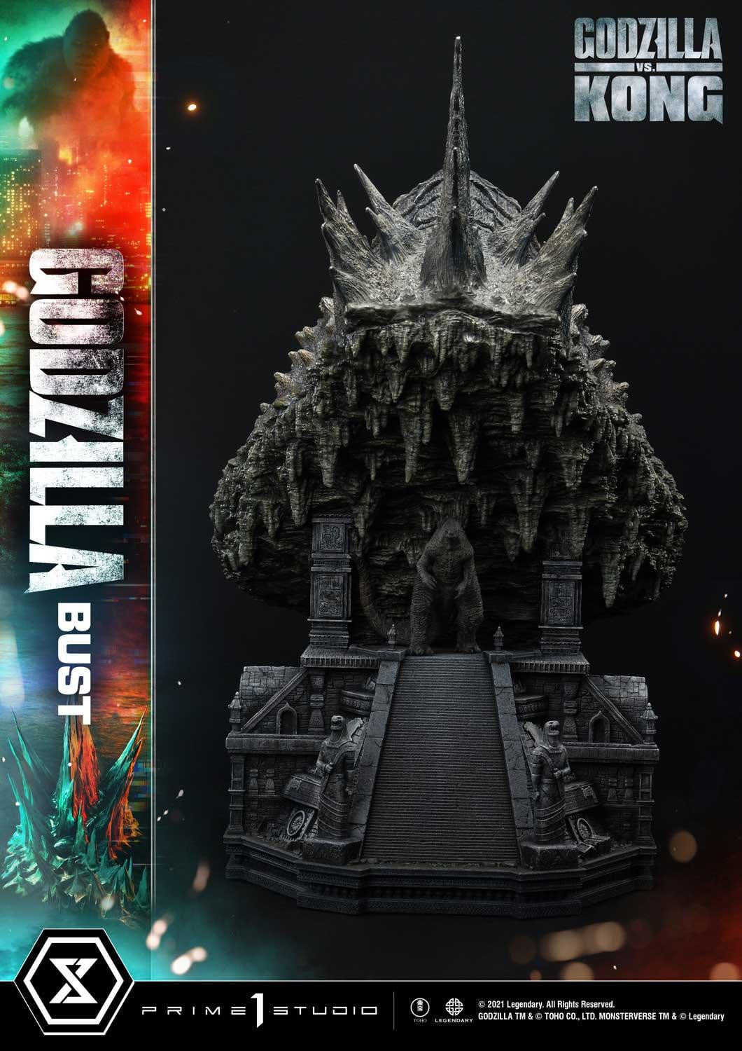 [สั่งจอง]Prime 1 Studio LSGVK-01 : Godzilla vs Kong Godzilla Bust
