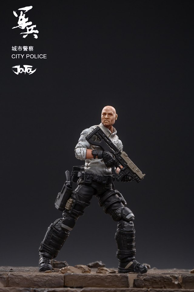 [สั่งจอง]JOYTOY：1/18 JTUS005 Urban Police Riot Prevention Police Force