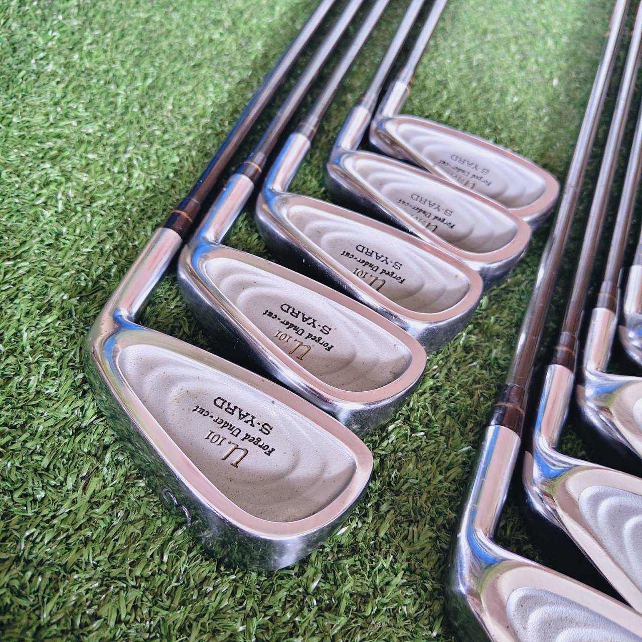 ชุดเหล็ก S-YARD U.101 FORGED UNDERCUT ครบชุด 10 ชิ้น เหล็กพรีเมียมญี่ปุ่นแท้ นุ่มนวลมาก