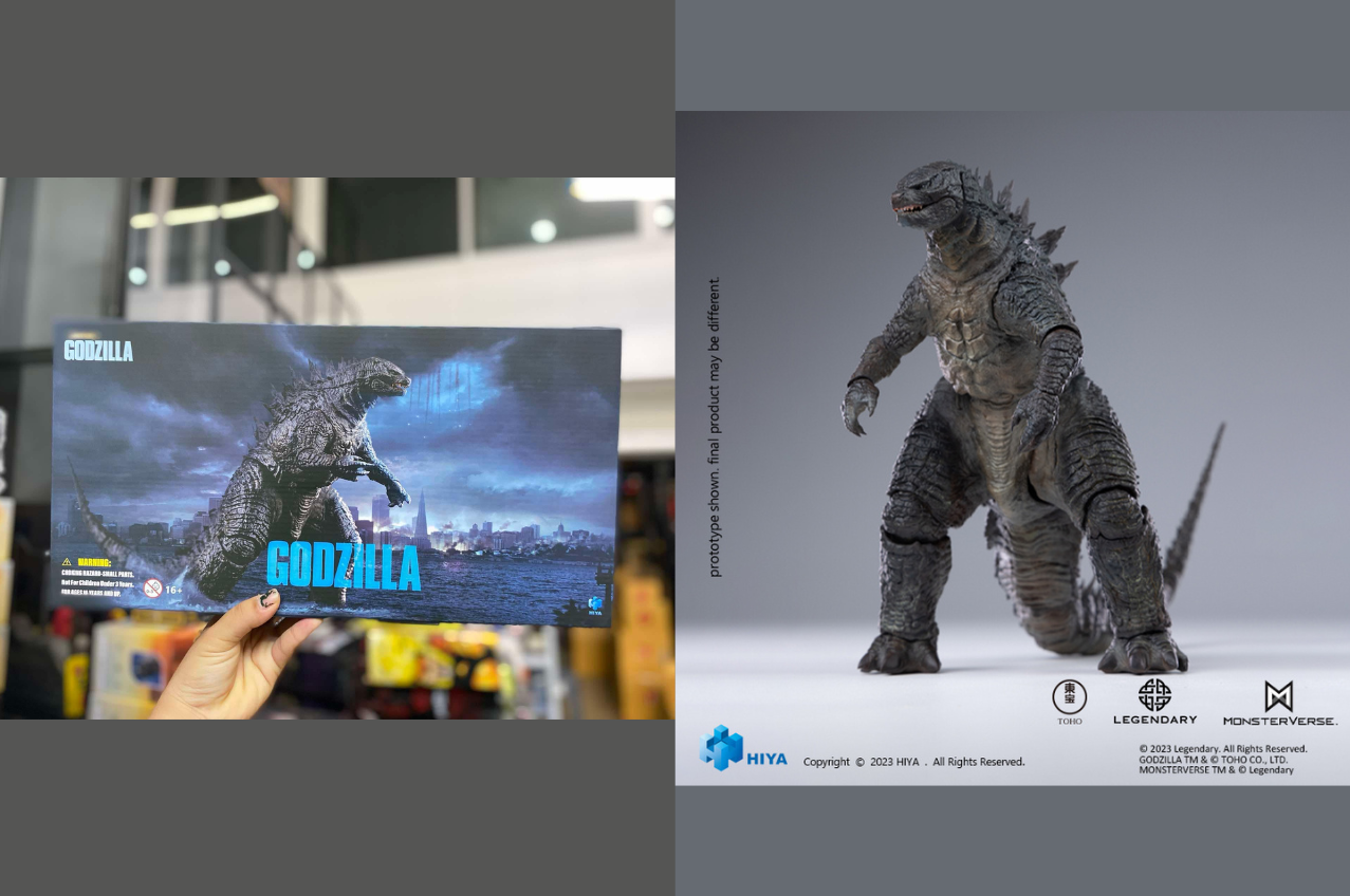 [พร้อมส่ง] Hiya Toys EBG0080 EXQUISITE BASIC series : Godzilla (2014)