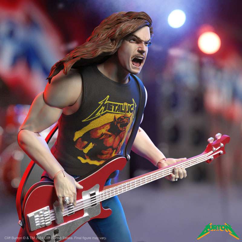[พร้อมส่ง] Super 7 : Cliff Burton Wave 2