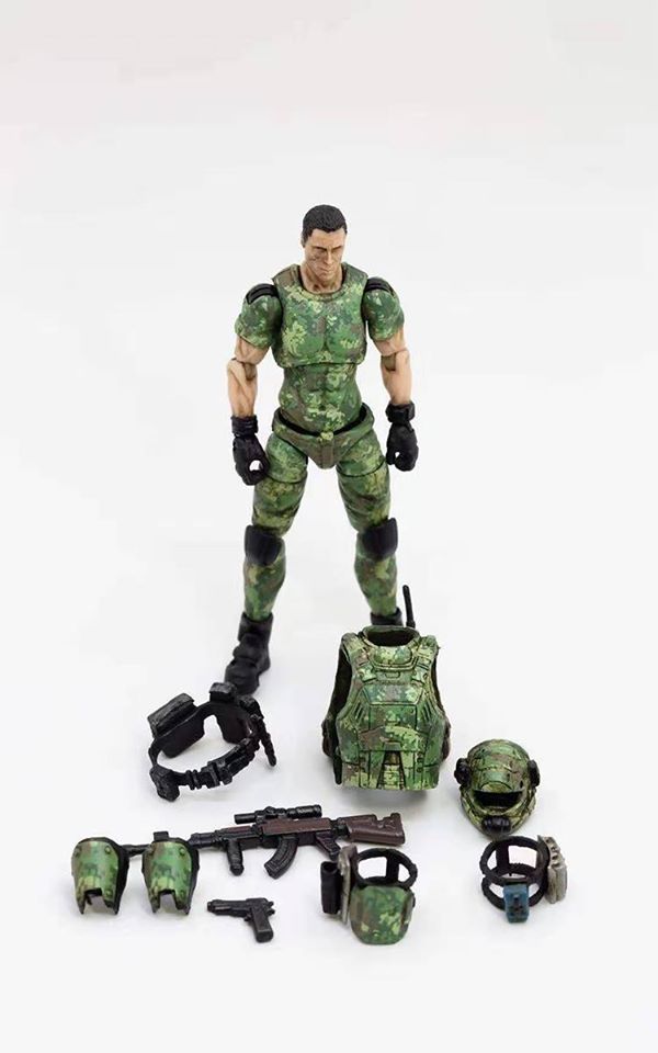 [สั่งจอง]JOYTOY 1/18 : 81911021 Russian camouflage team