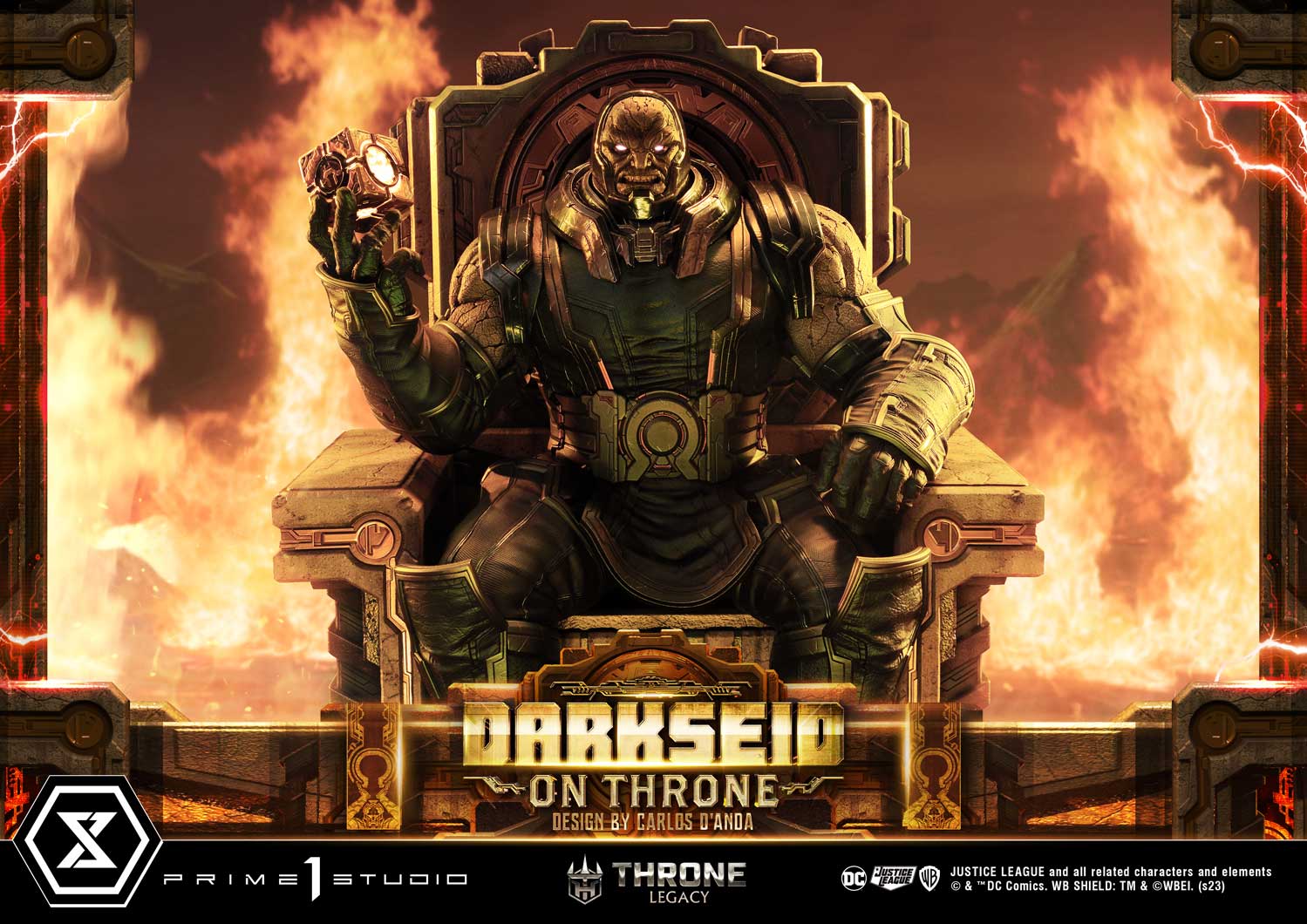 [สั่งจอง] Prime 1 Studio : Darkseid on Throne (Design by Carlos D'Anda)