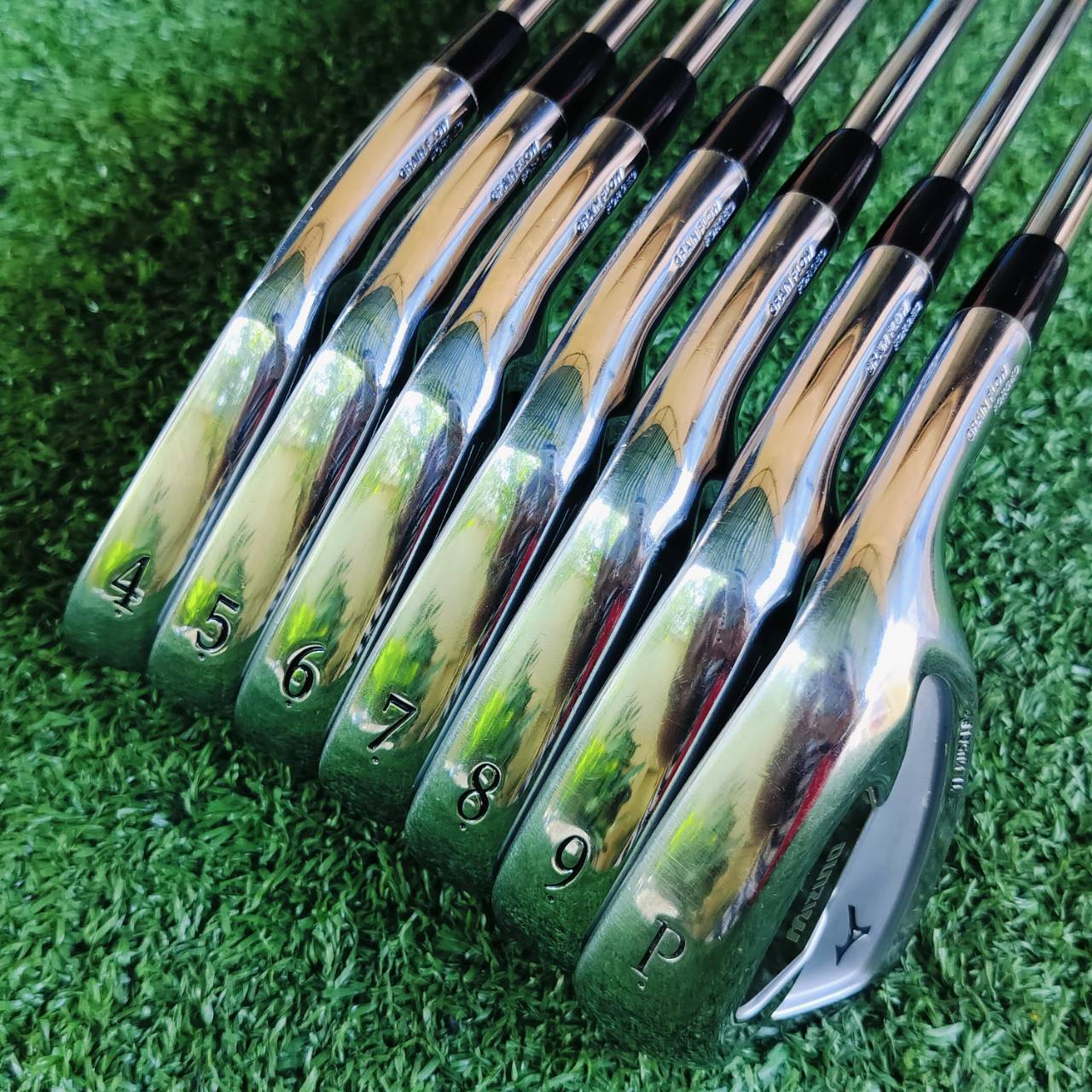 ชุดเหล็ก MIZUNO MP59 สภาพสวยนางฟ้า Grain Flow Forging สุดพิเศษ ผสมกับเทคโนโลยี Titanium ตีได้ไกลมากขึ้น และได้ Feeling ที่ดีขึ้น ไม้กอล์ฟพรีเมี่ยมญี่ปุ่นมือสอง ของแท้ By NakaraLuxurious