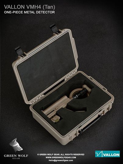 [สั่งจอง]ครื่องตรวจจับวัตถุระเบิด มีสองสีให้เลือก 1/6 GWG010 VALLON VMH4 2