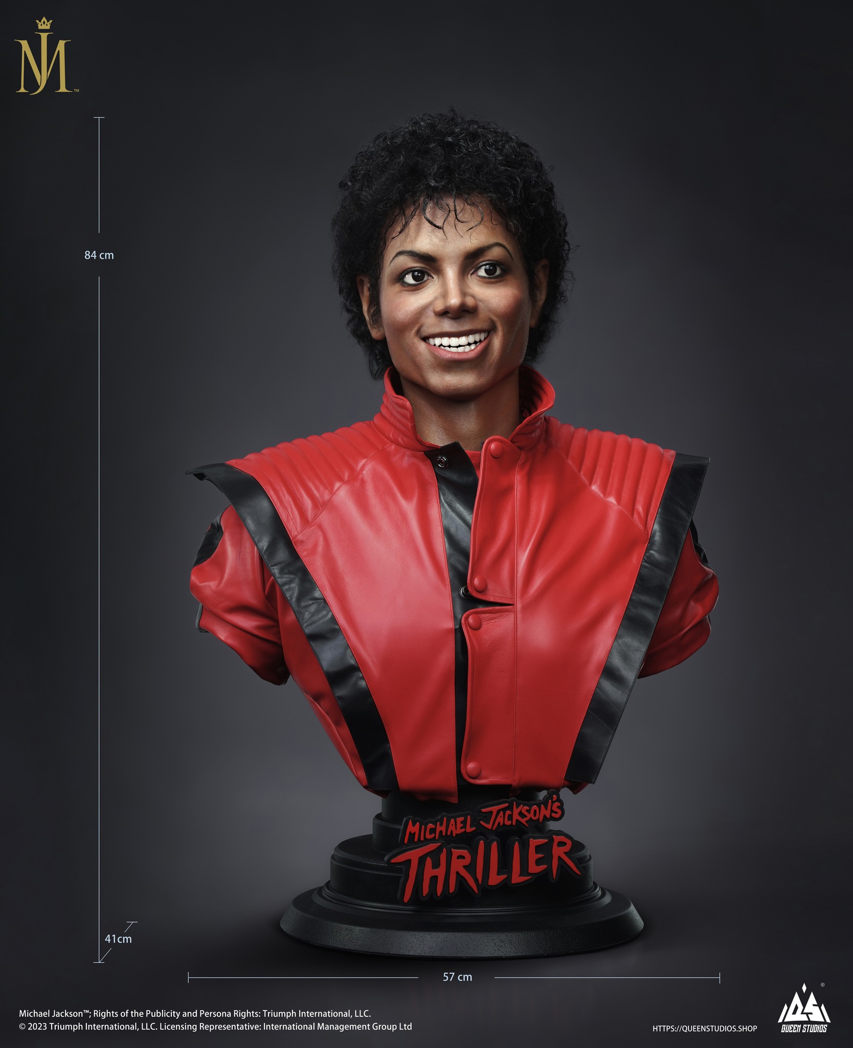 [สั่งจอง]Queen Studio : Michael Jackson Life Size Bust