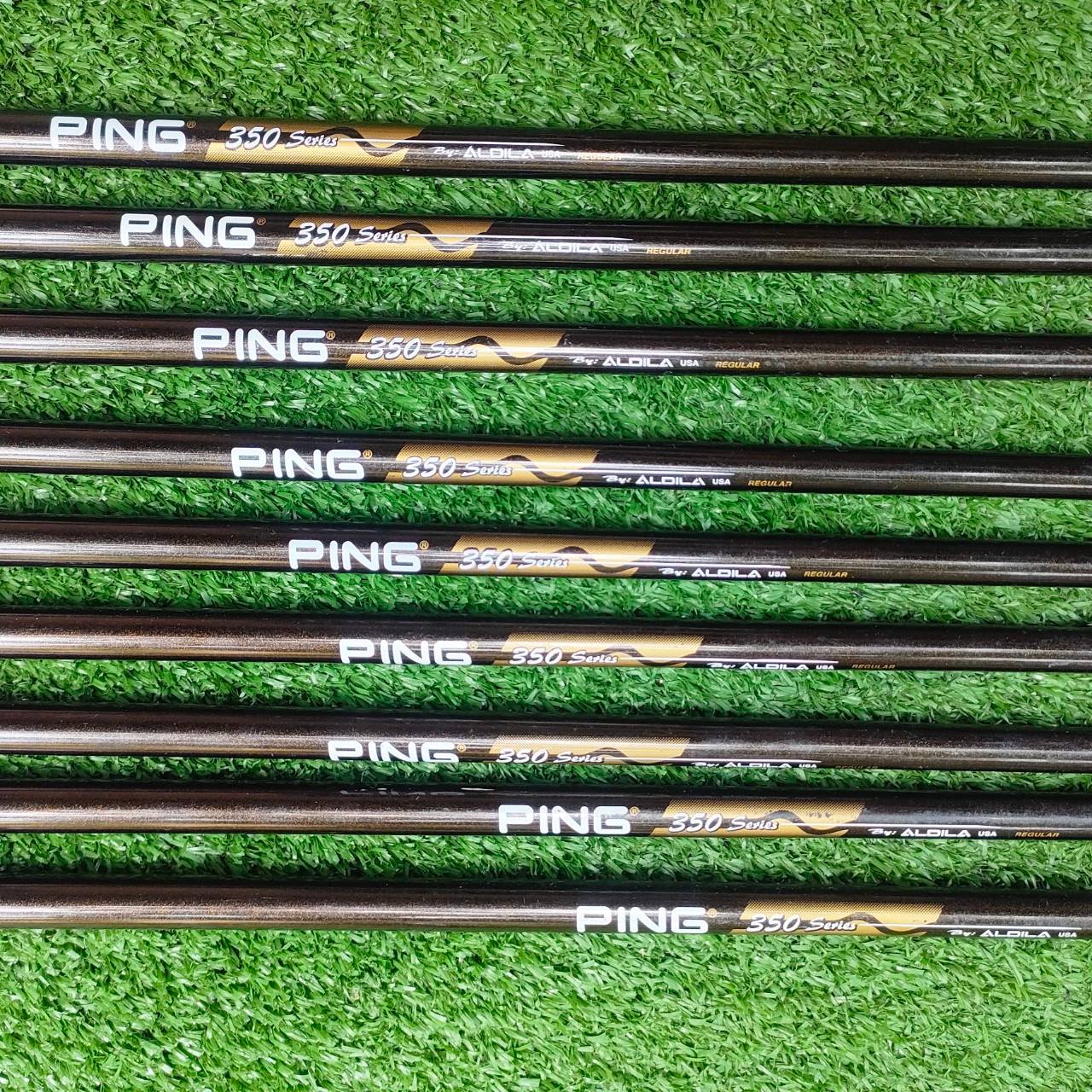 ชุดเหล็ก PING i/3 O-SIZE มีเหล็ก 3-9 เเละ SW W ก้าน PING 350 SERIES FLEX R *สติ๊กเกอร์ด้านหลังหลุดหลายตัว* ไม้กอล์ฟพรีเมี่ยมมือสอง By NakaraLuxurious