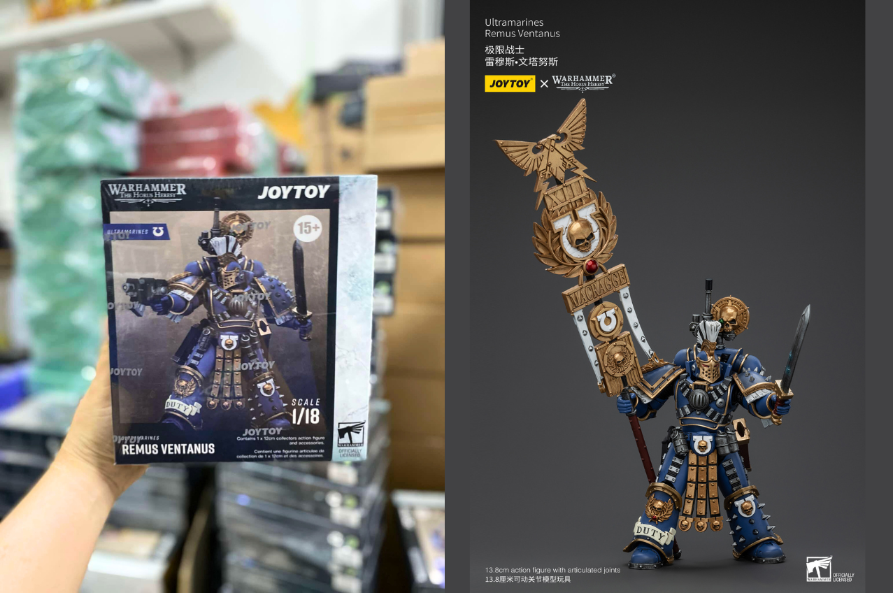 [พร้อมส่ง] "Joy toy 1/18 : Ultramarines - JT00232 : Remus Ventanus"